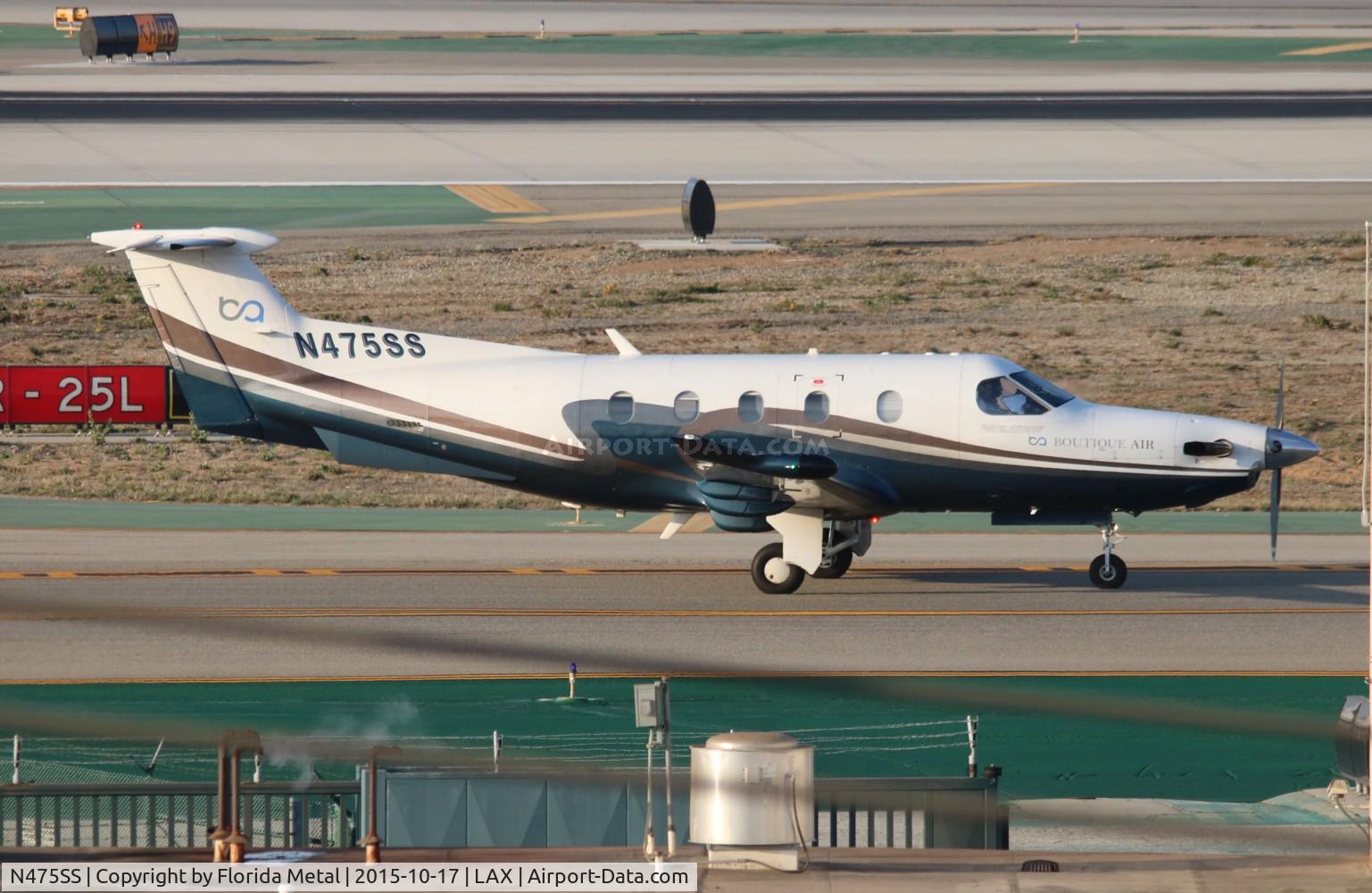 N475SS, 2007 Pilatus PC-12/47 C/N 866, PC-12