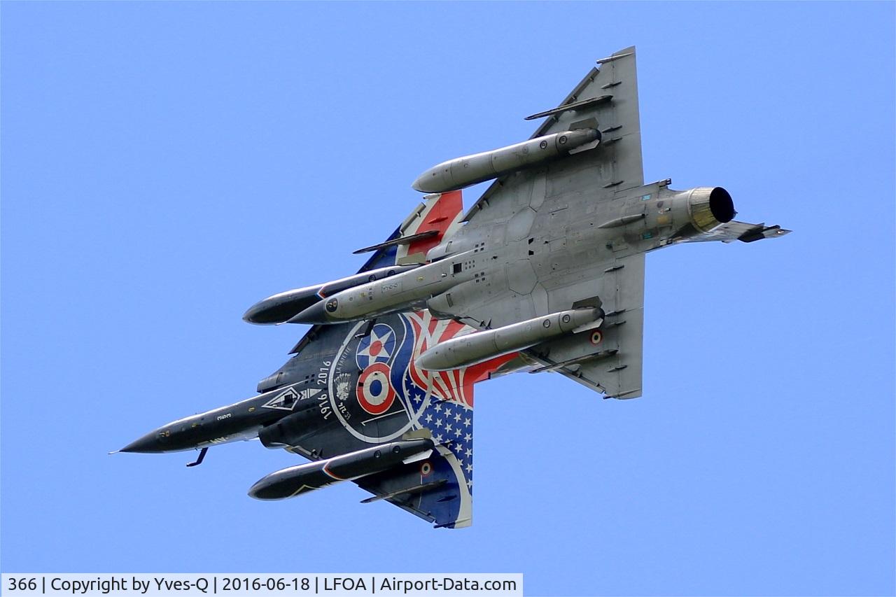 366, Dassault Mirage 2000N C/N 360, Dassault Mirage 2000N, Ramex Delta Tactical display, Avord Air Base 702 (LFOA) Open day 2016