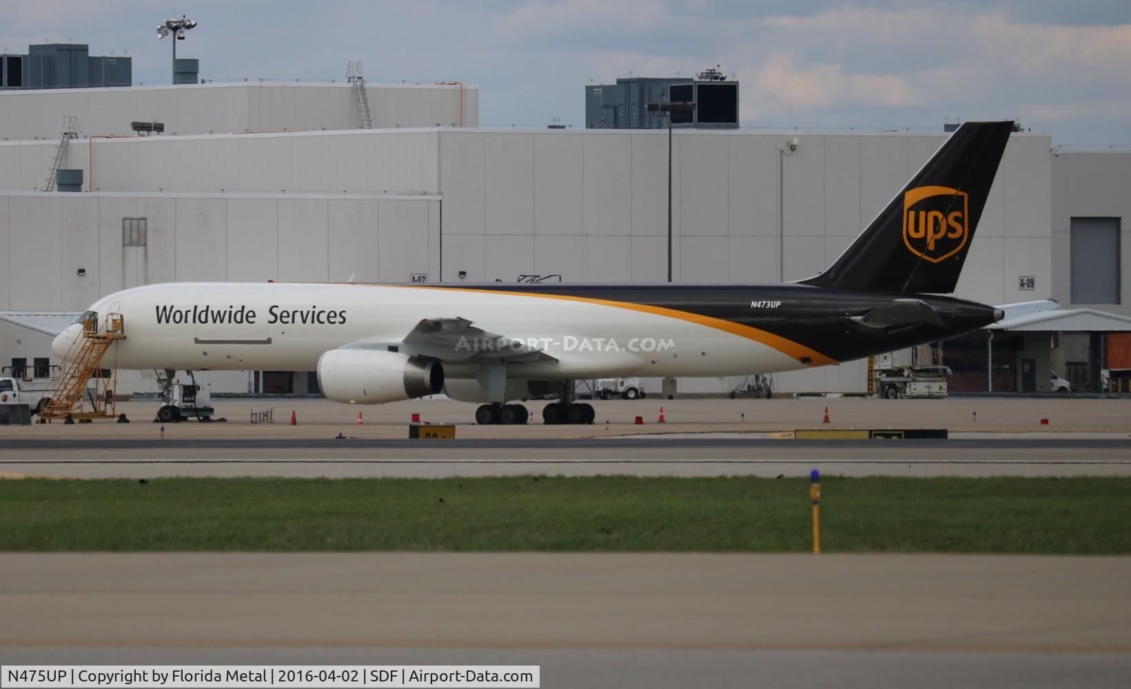 N475UP, 1999 Boeing 757-24APF C/N 28845, UPS 757-200
