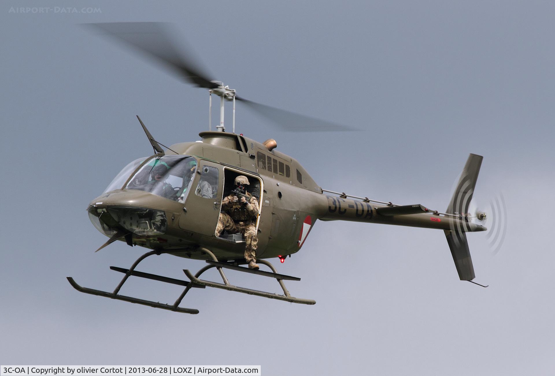3C-OA, Bell OH-58B Kiowa C/N 42239, Airpower 2013