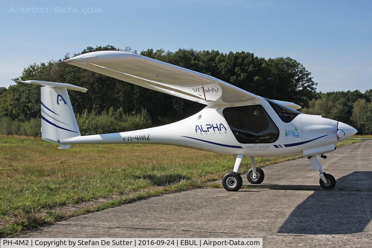 PH-4M2, 2015 Pipistrel Alpha Trainer C/N 719 AT 912, Parked @ Aero Club Brugge.