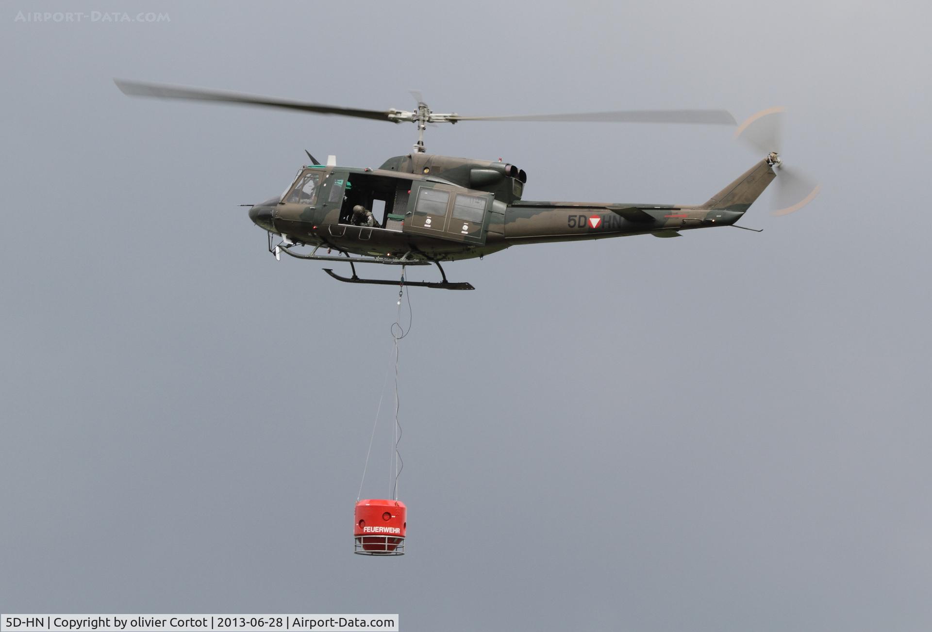 5D-HN, 1980 Agusta AB-212 C/N 5610, Firebomber made in austria