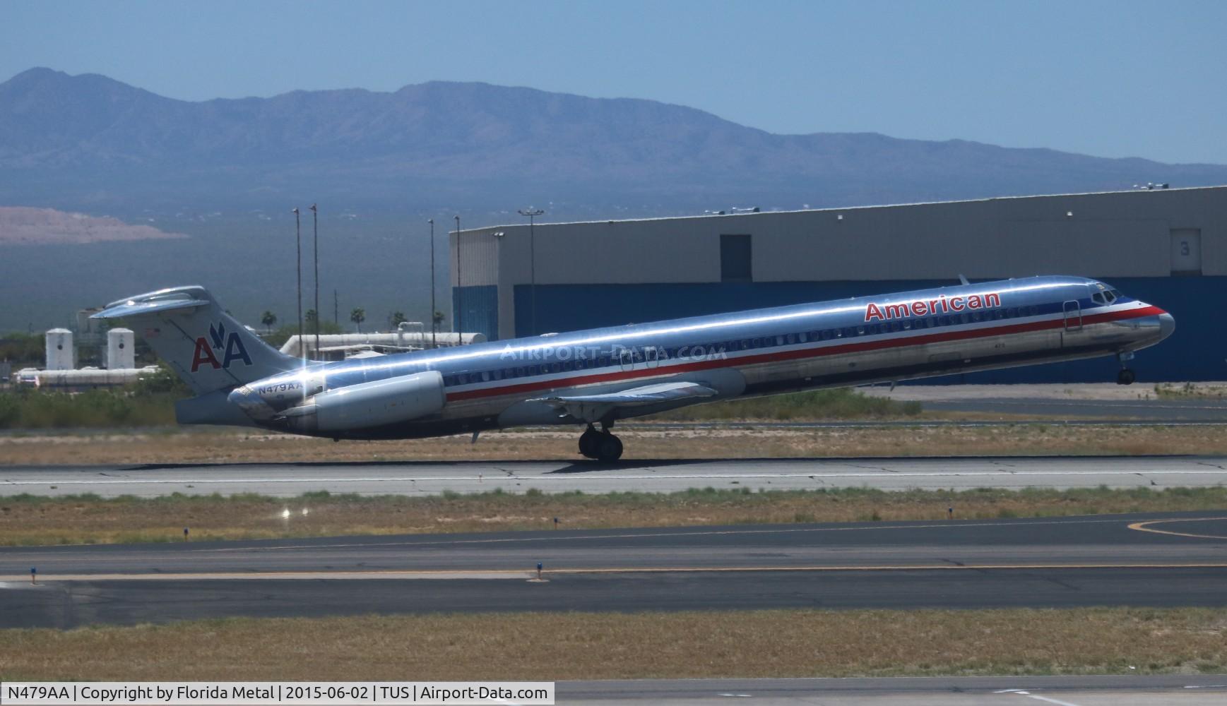 N479AA, 1988 McDonnell Douglas MD-82 (DC-9-82) C/N 49654, American