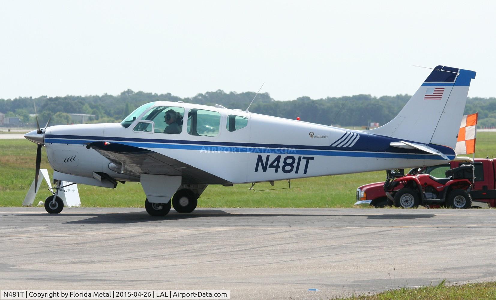 N481T, 1961 Beech 35-A33 Debonair C/N CD-310, Beech A33