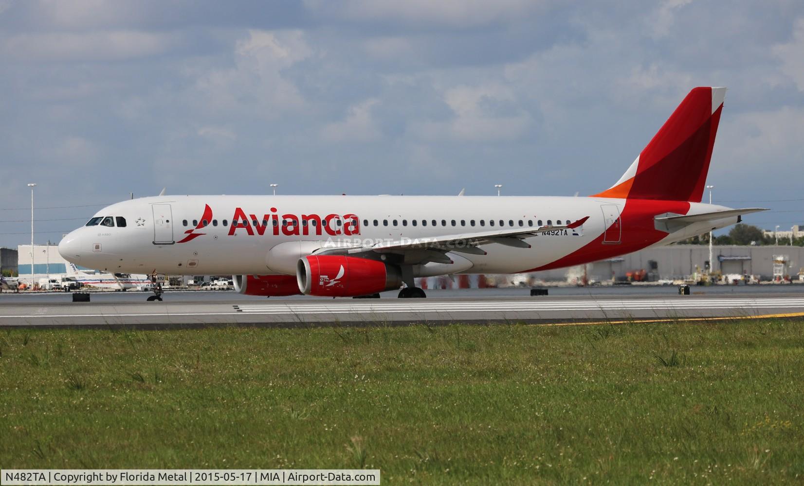 N482TA, 2001 Airbus A320-233 C/N 1482, Avianca