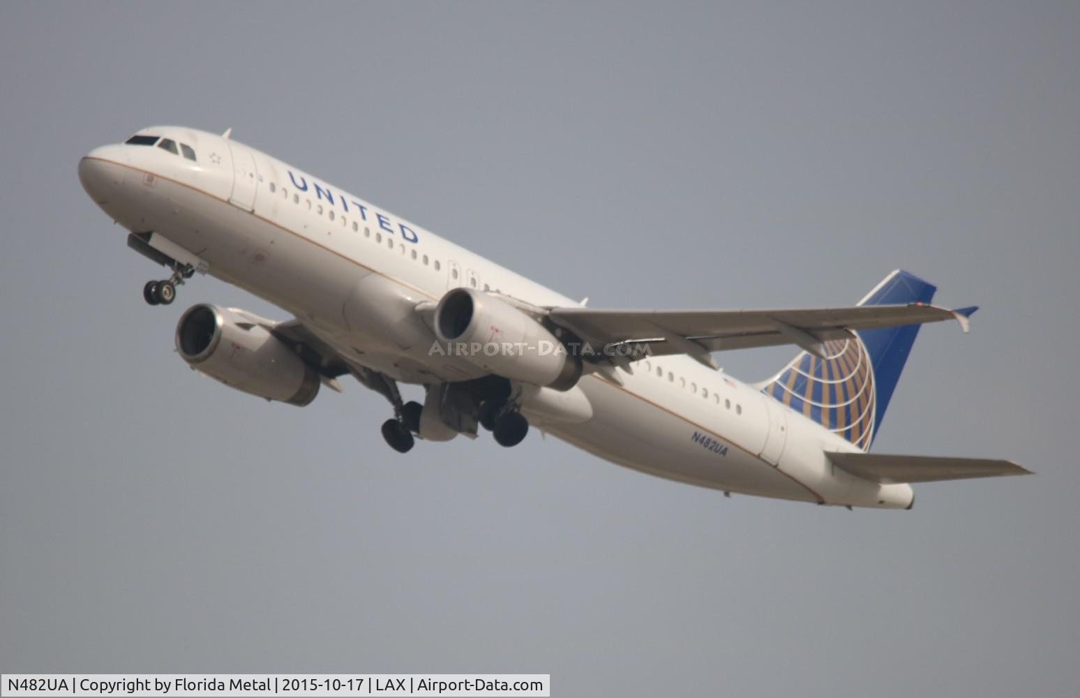 N482UA, 2001 Airbus A320-232 C/N 1584, United
