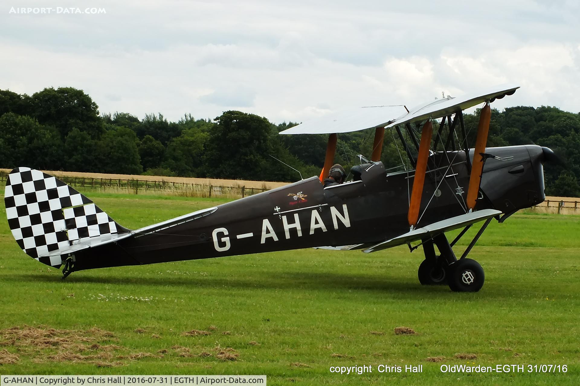 G-AHAN, 1944 De Havilland DH-82A Tiger Moth II C/N 86553, 