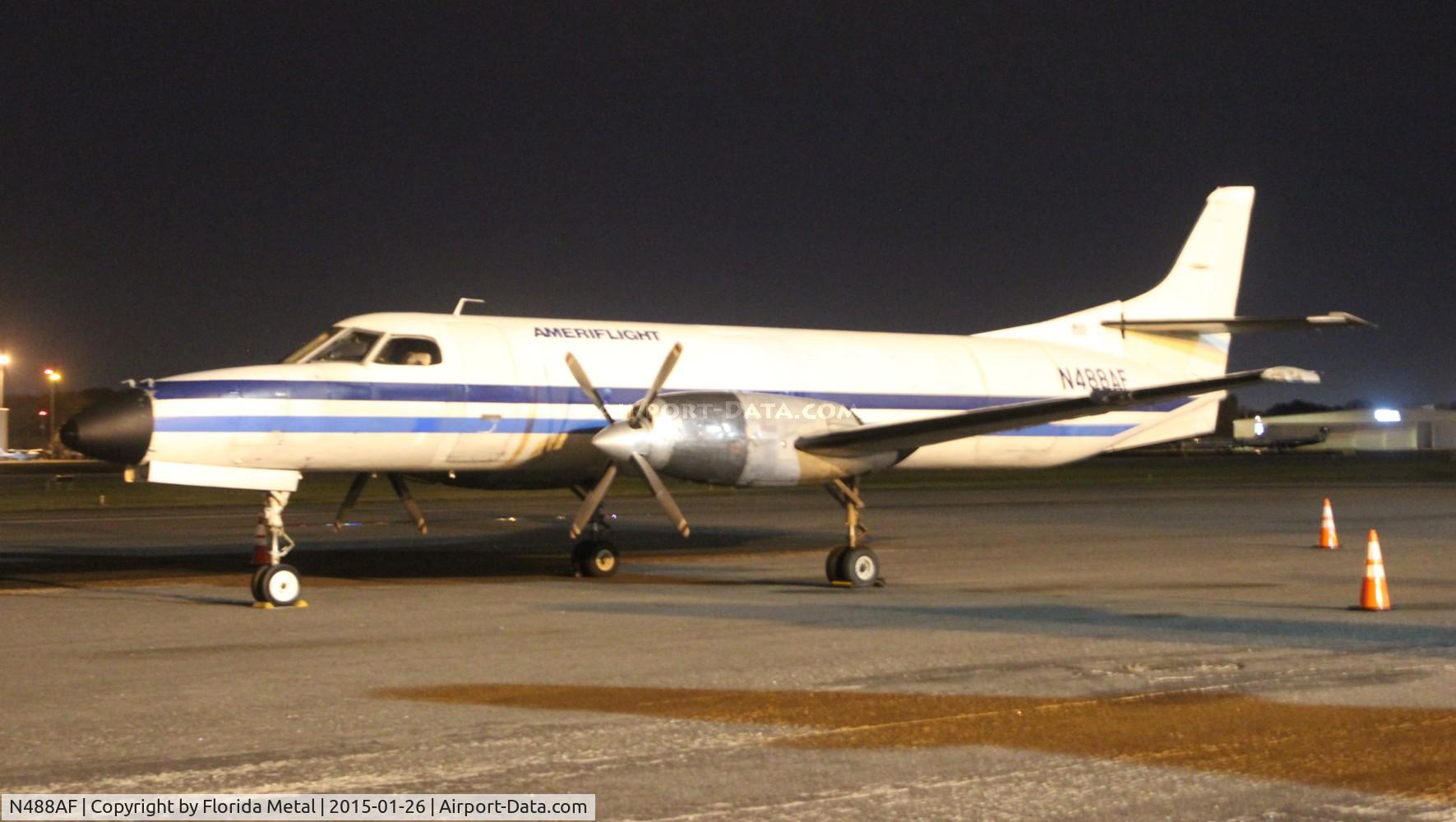 N488AF, 1981 Fairchild Swearingen SA-227AC Metro III C/N AC-488, SA227 Metro III