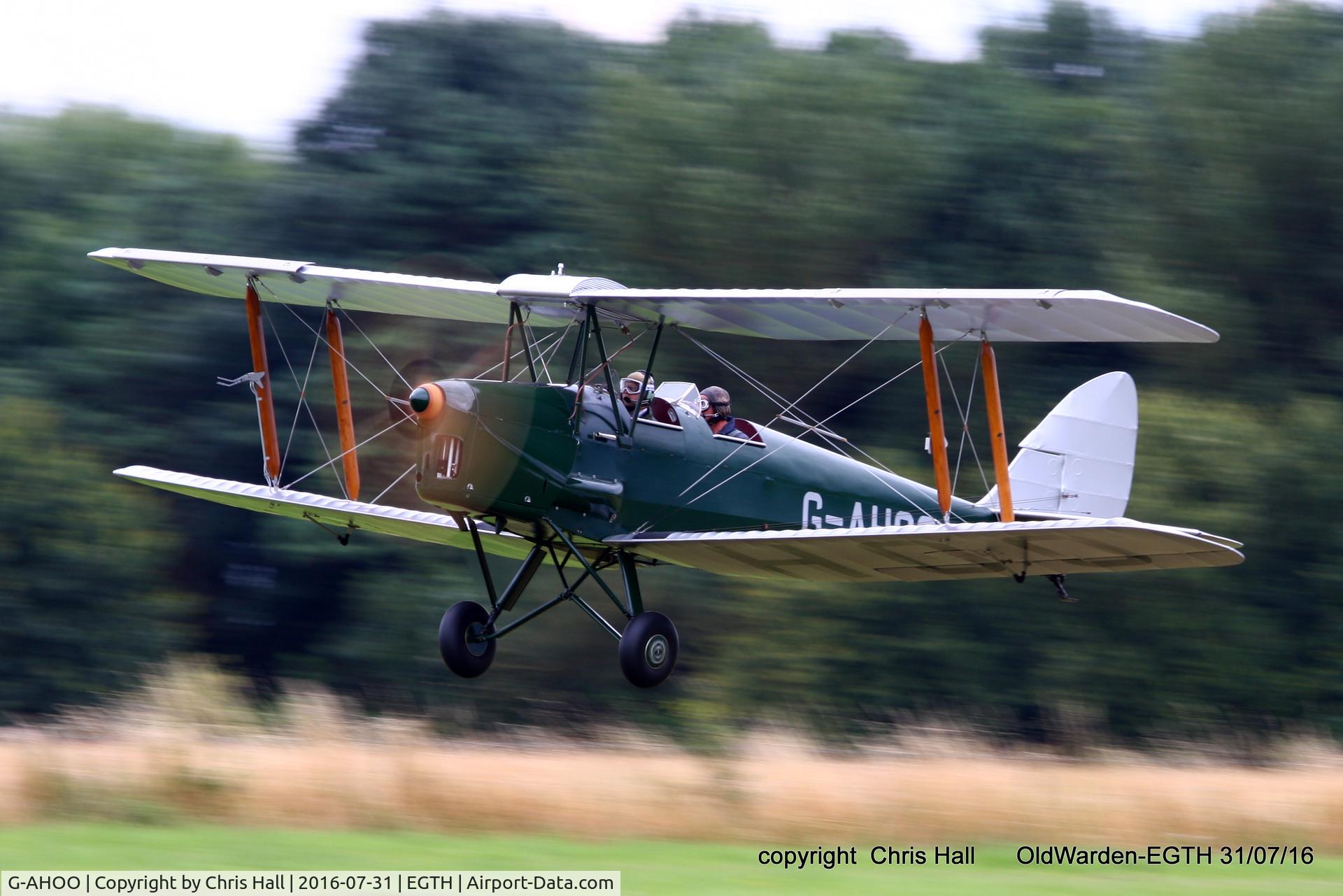 G-AHOO, 1943 De Havilland DH-82A Tiger Moth II C/N 86149, 