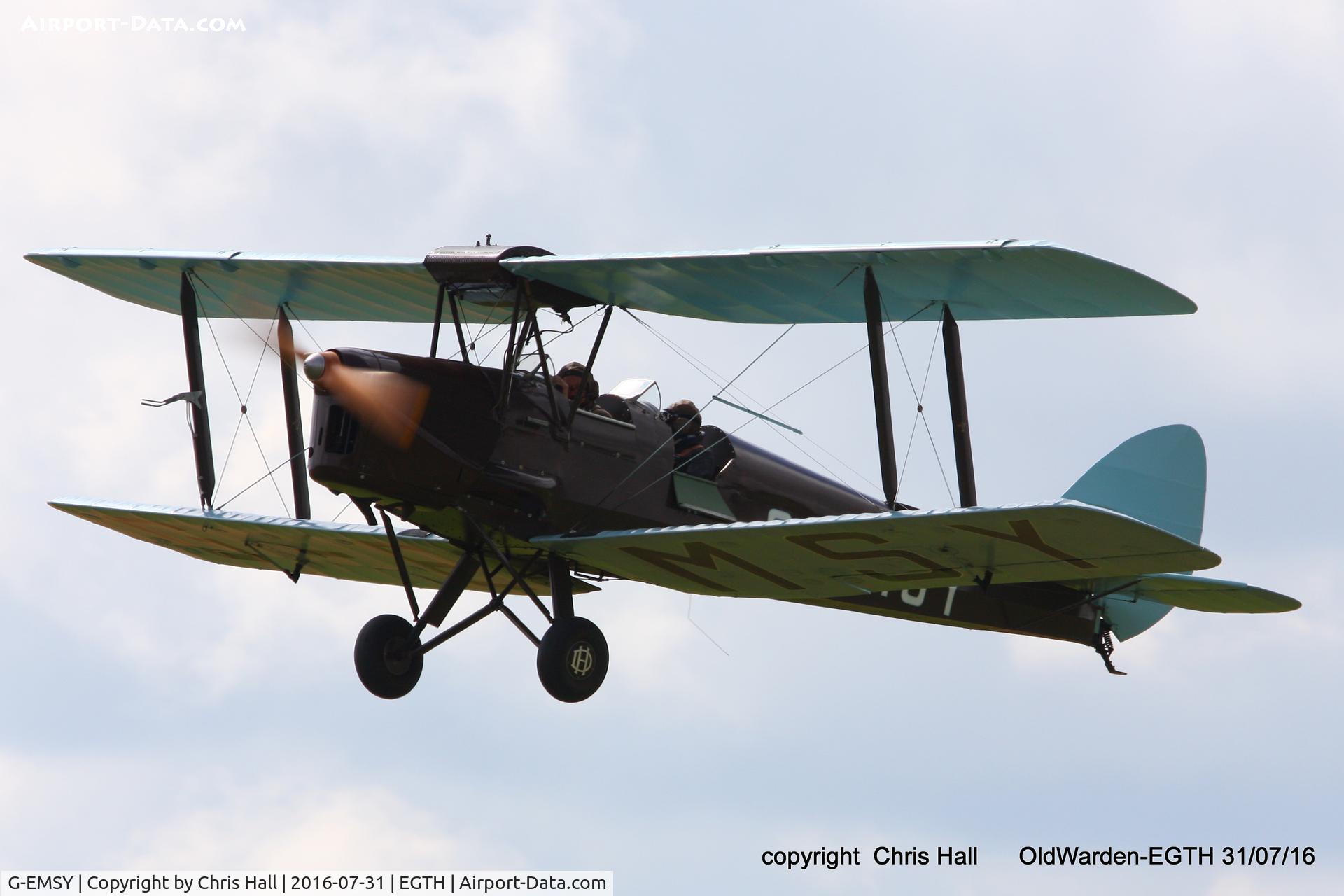 G-EMSY, 1940 De Havilland DH-82A Tiger Moth II C/N 83666, 
