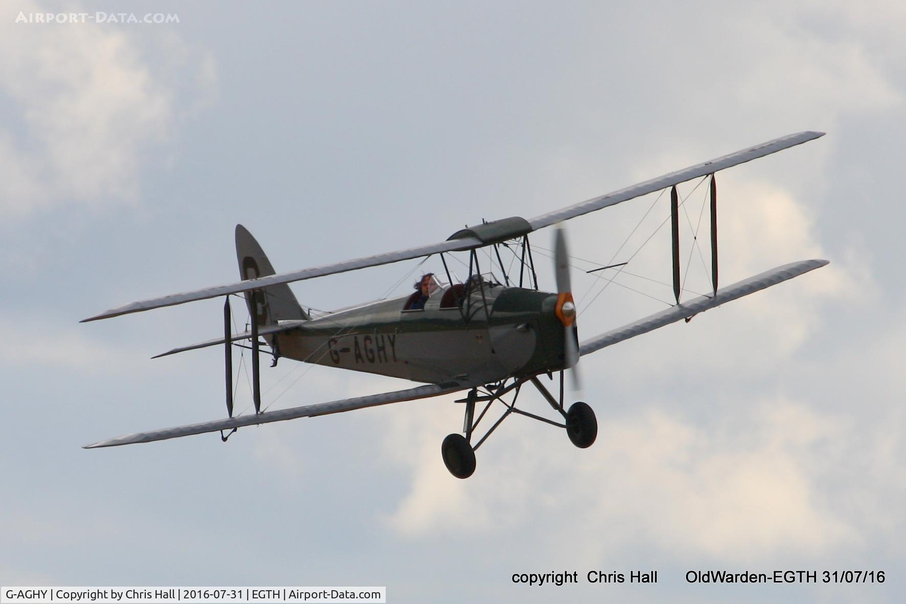 G-AGHY, 1939 De Havilland DH-82A Tiger Moth II C/N 82292, 