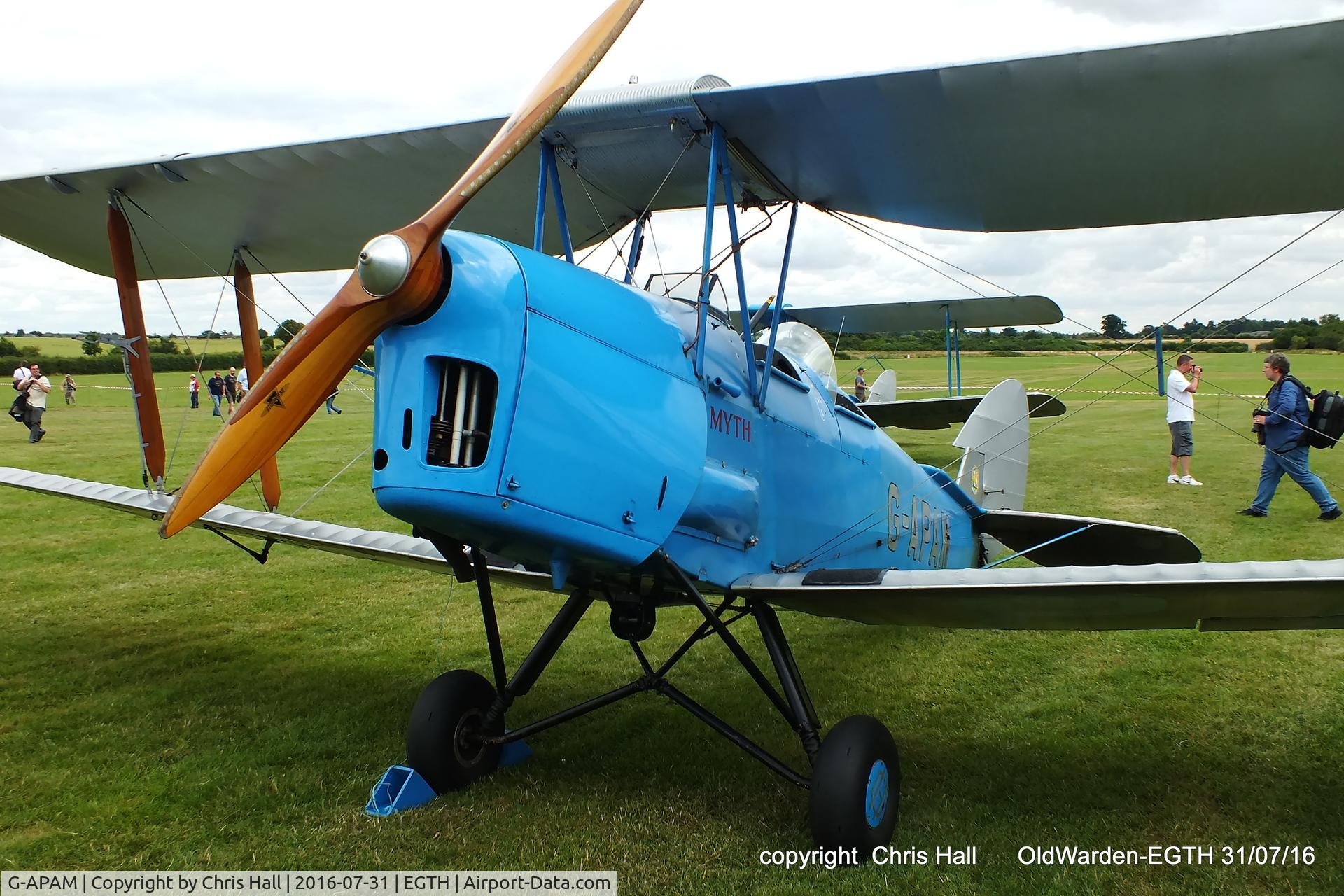 G-APAM, 1939 De Havilland DH-82A Tiger Moth II C/N 3874, 