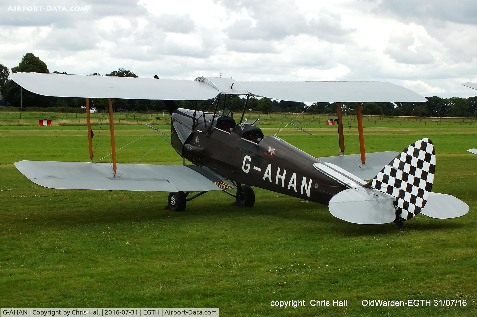 G-AHAN, 1944 De Havilland DH-82A Tiger Moth II C/N 86553, 