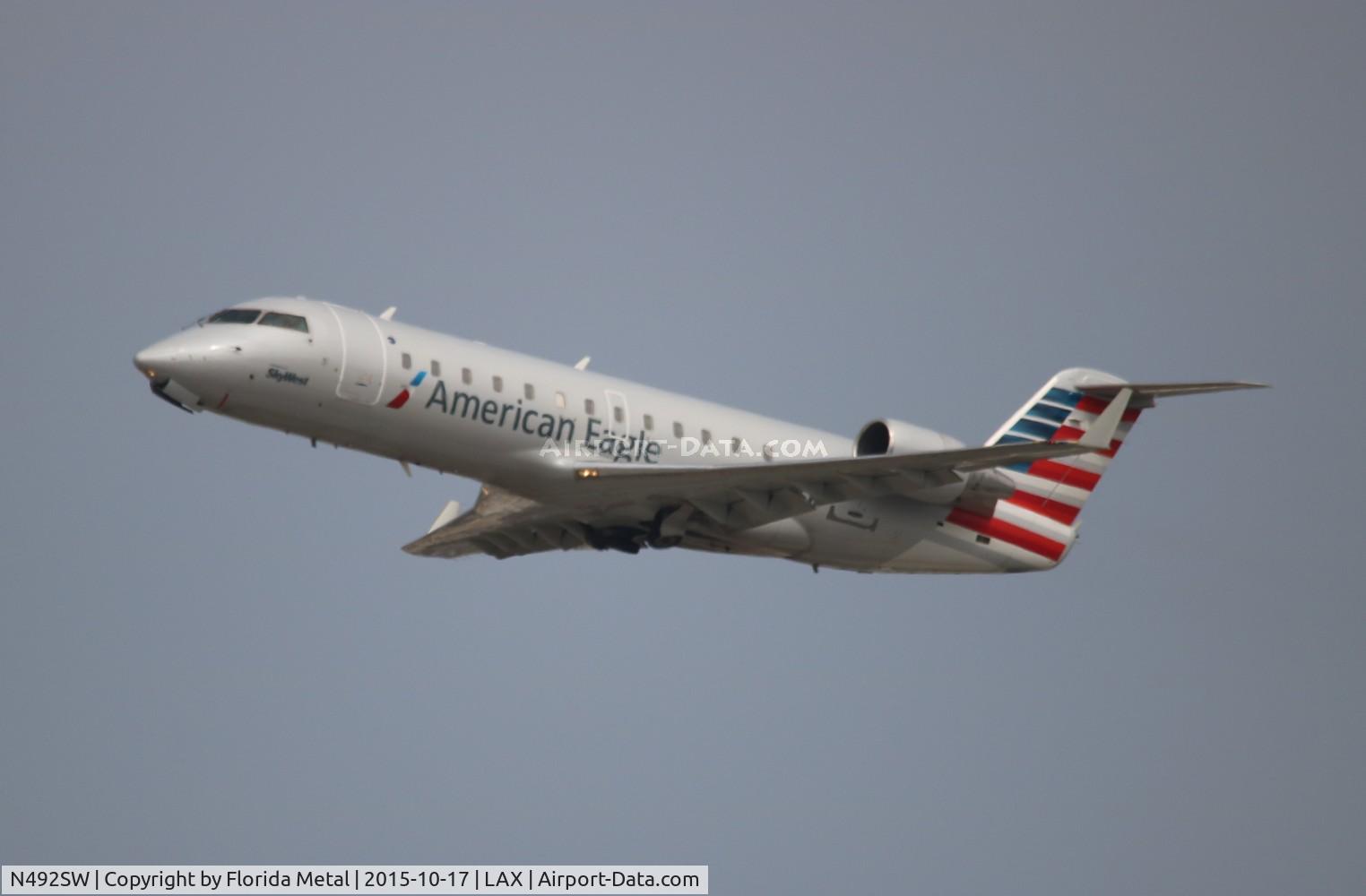N492SW, 1997 Canadair CRJ-100ER (CL-600-2B19) C/N 7168, American Eagle