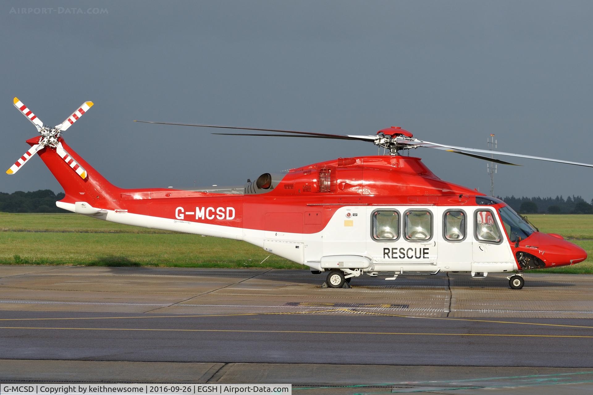 G-MCSD, 2014 AgustaWestland AW-139 C/N 41375, Formerly YR-VGB.