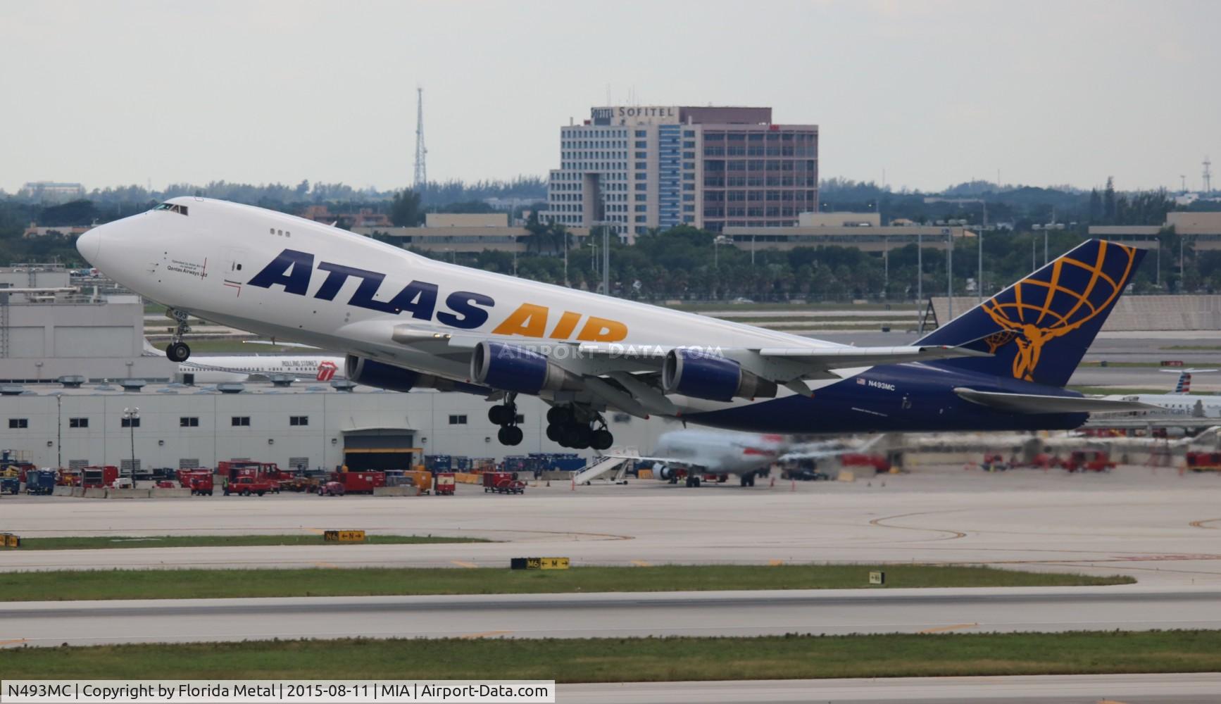 N493MC, 1998 Boeing 747-47UF C/N 29254, Atlas