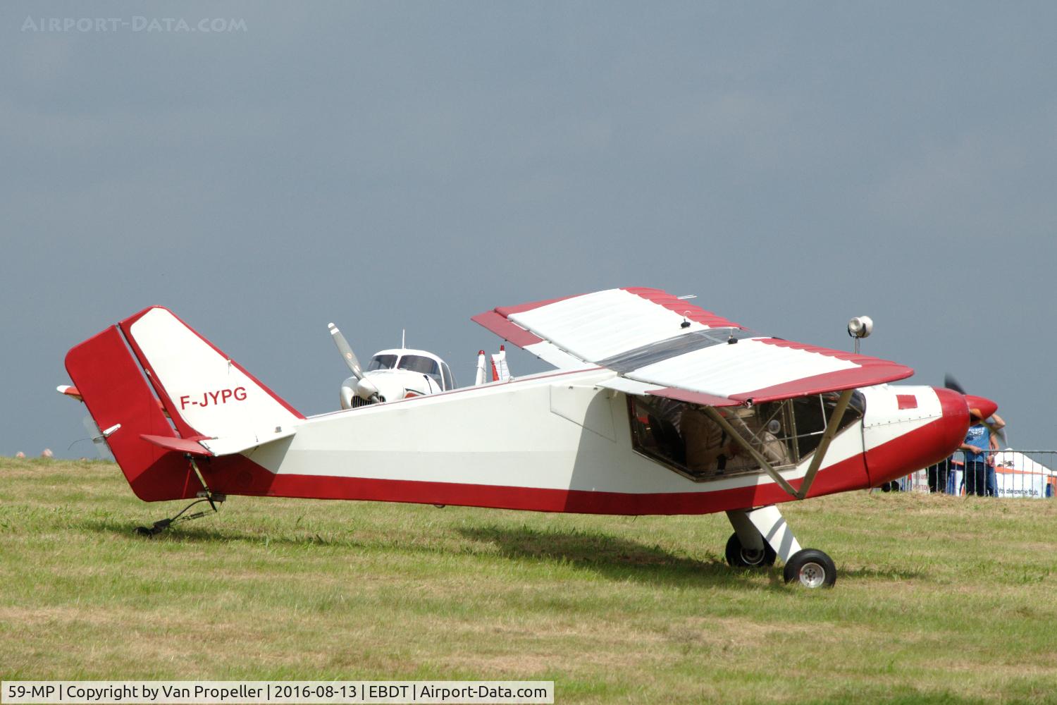 59-MP, Rans S-6 Coyote II C/N 0294585, Rans S-6 Coyote II taxiing in during the 2016 Schaffen-Diest Old-timer Fly-in