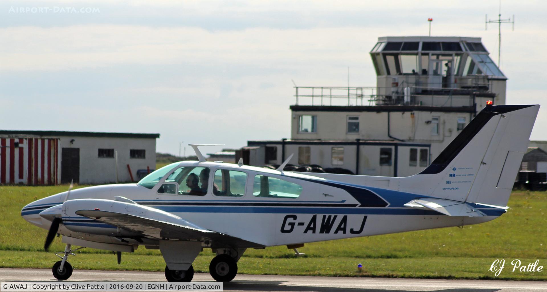 G-AWAJ, 1968 Beech D55 Baron C/N TE-536, Blackpool EGNH