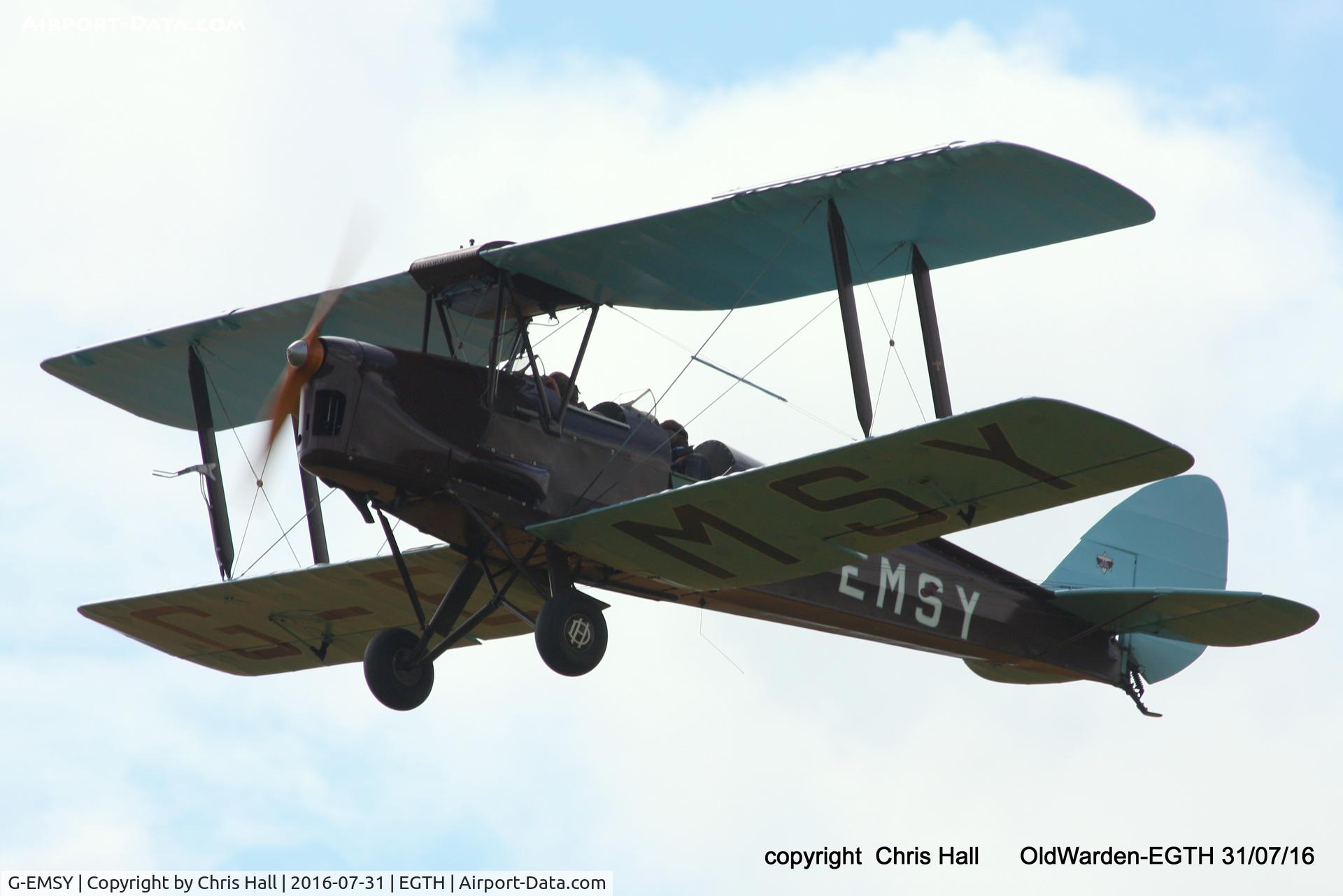 G-EMSY, 1940 De Havilland DH-82A Tiger Moth II C/N 83666, 