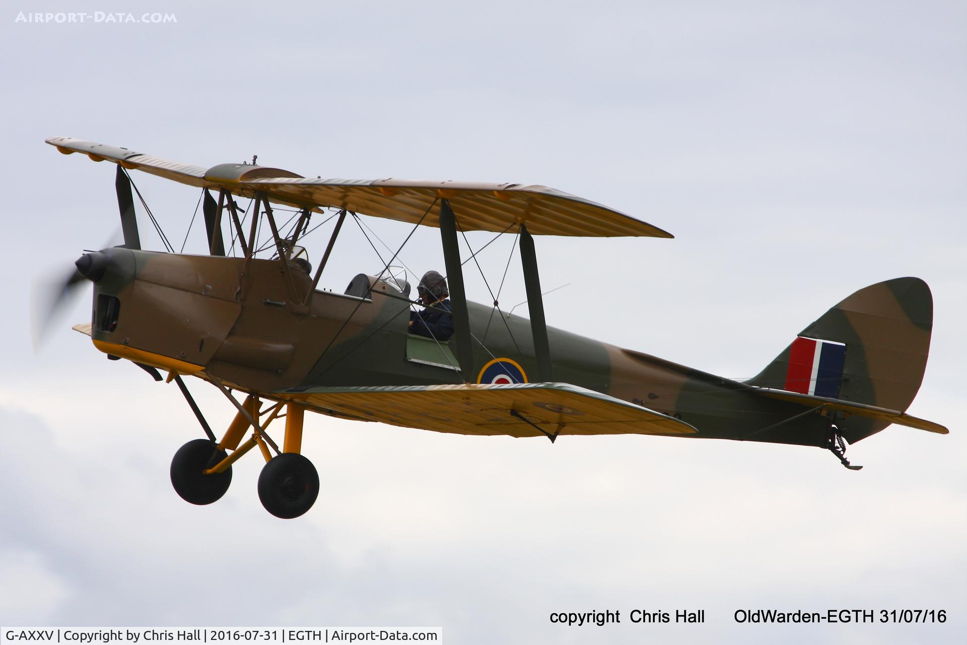 G-AXXV, 1944 De Havilland DH-82A Tiger Moth II C/N 85852, 