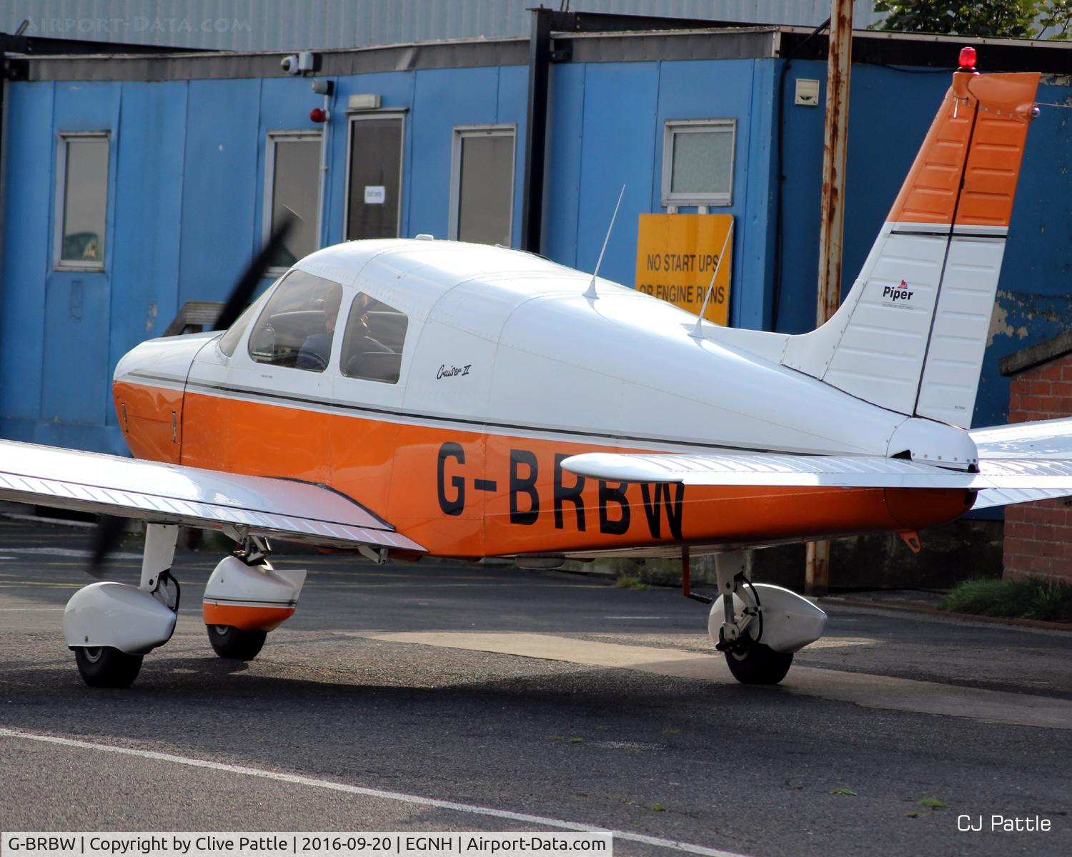 G-BRBW, 1974 Piper PA-28-140 Cherokee Cruiser C/N 28-7425153, Blackpool EGNH