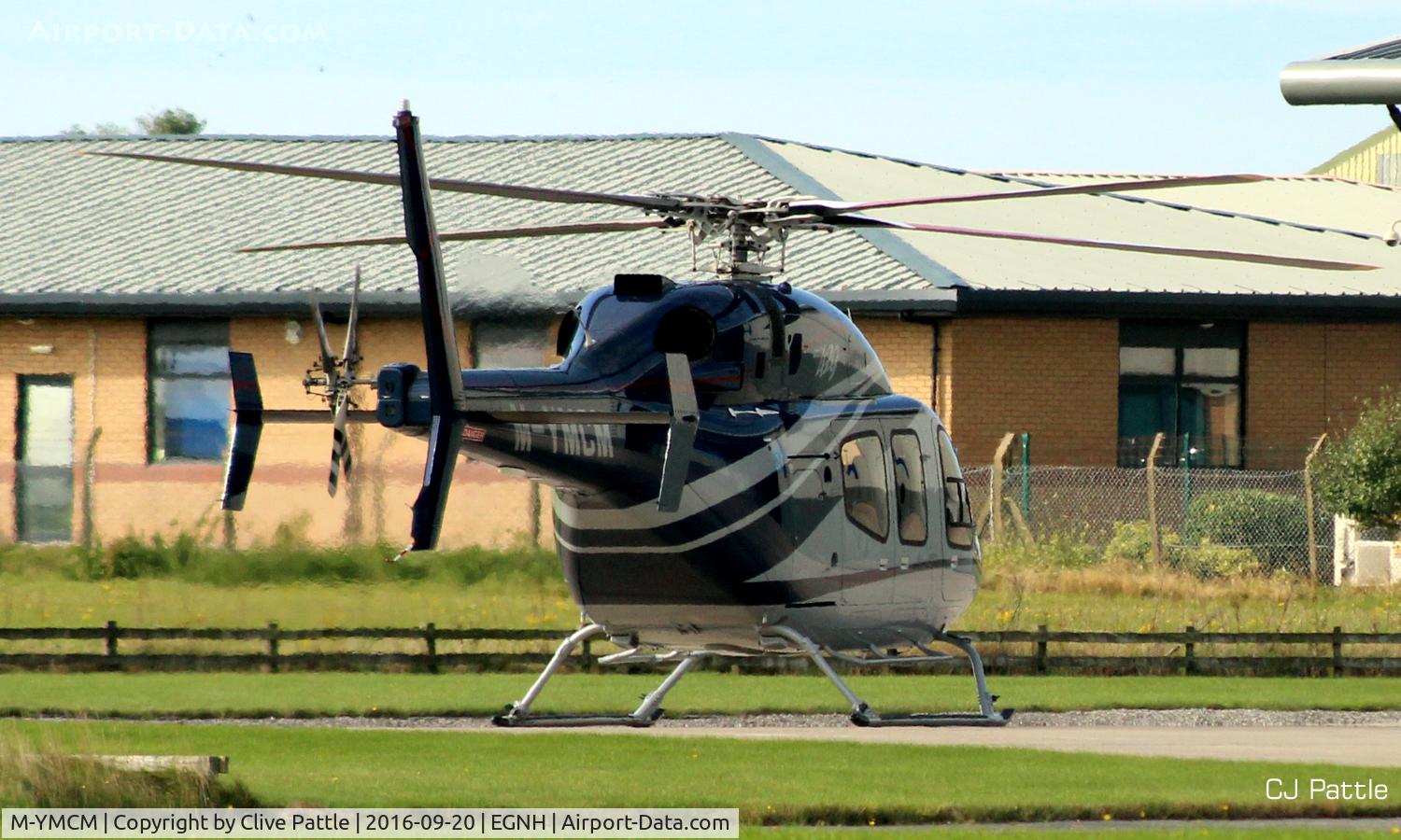 M-YMCM, 2012 Bell 429 GlobalRanger C/N 57107, Blackpool EGNH