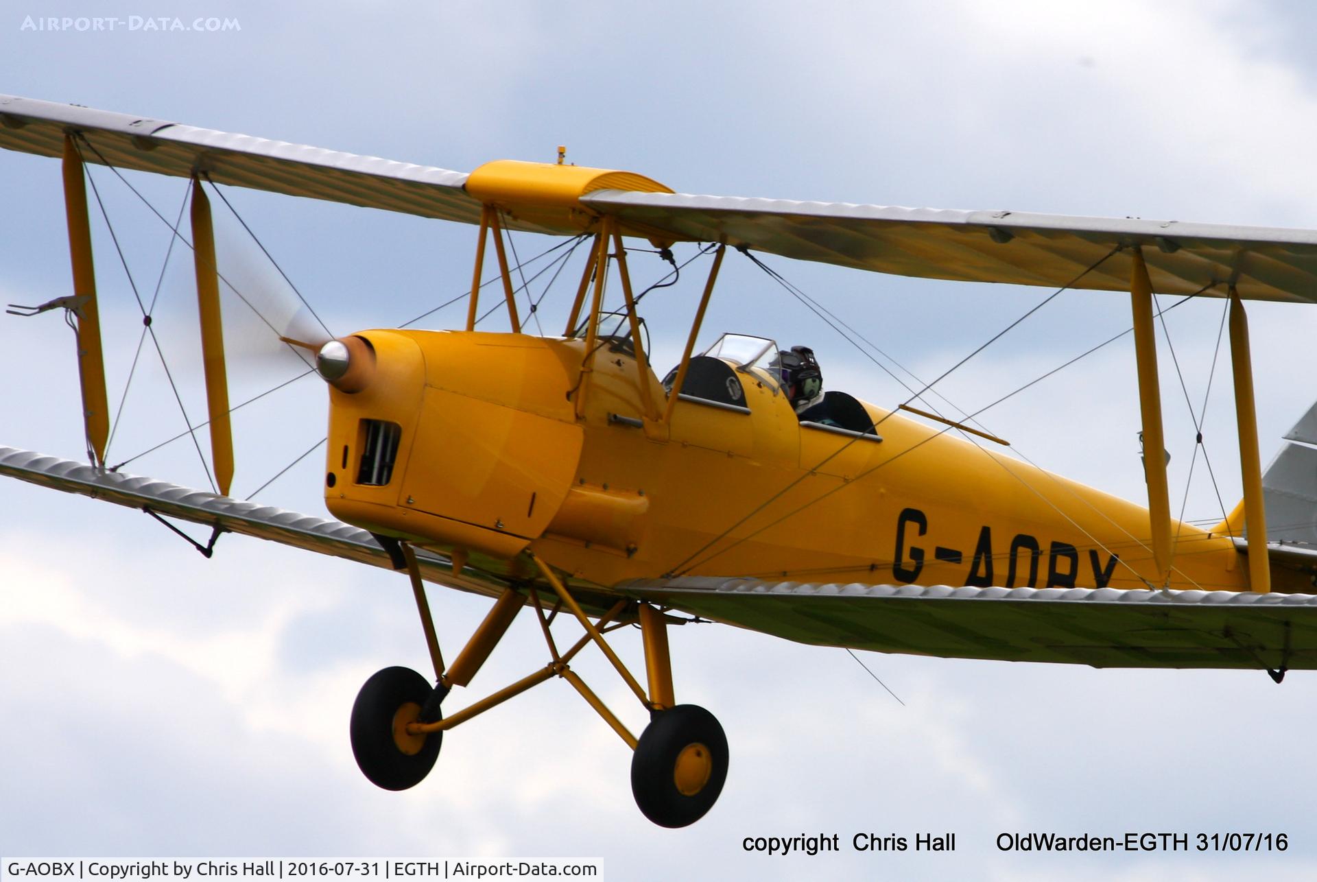 G-AOBX, 1940 De Havilland DH-82A Tiger Moth II C/N 83653, 