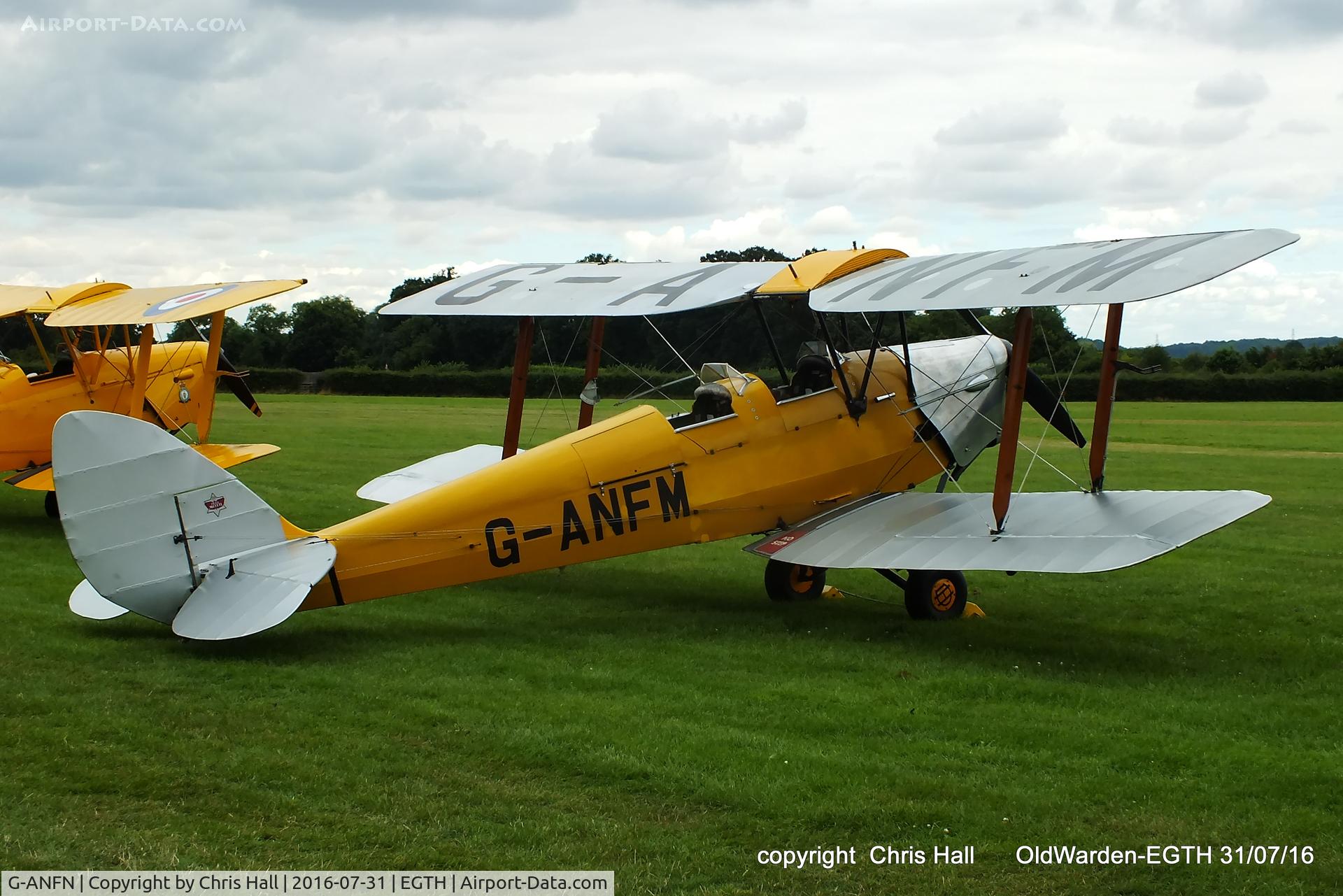 G-ANFN, De Havilland DH-82A Tiger Moth II C/N 83375, 