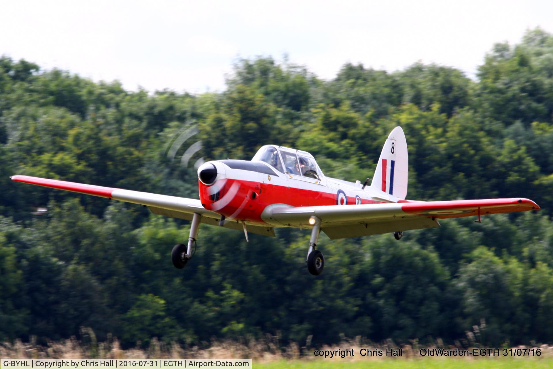 G-BYHL, 1951 De Havilland DHC-1 Chipmunk T.10 C/N C1/0361, 