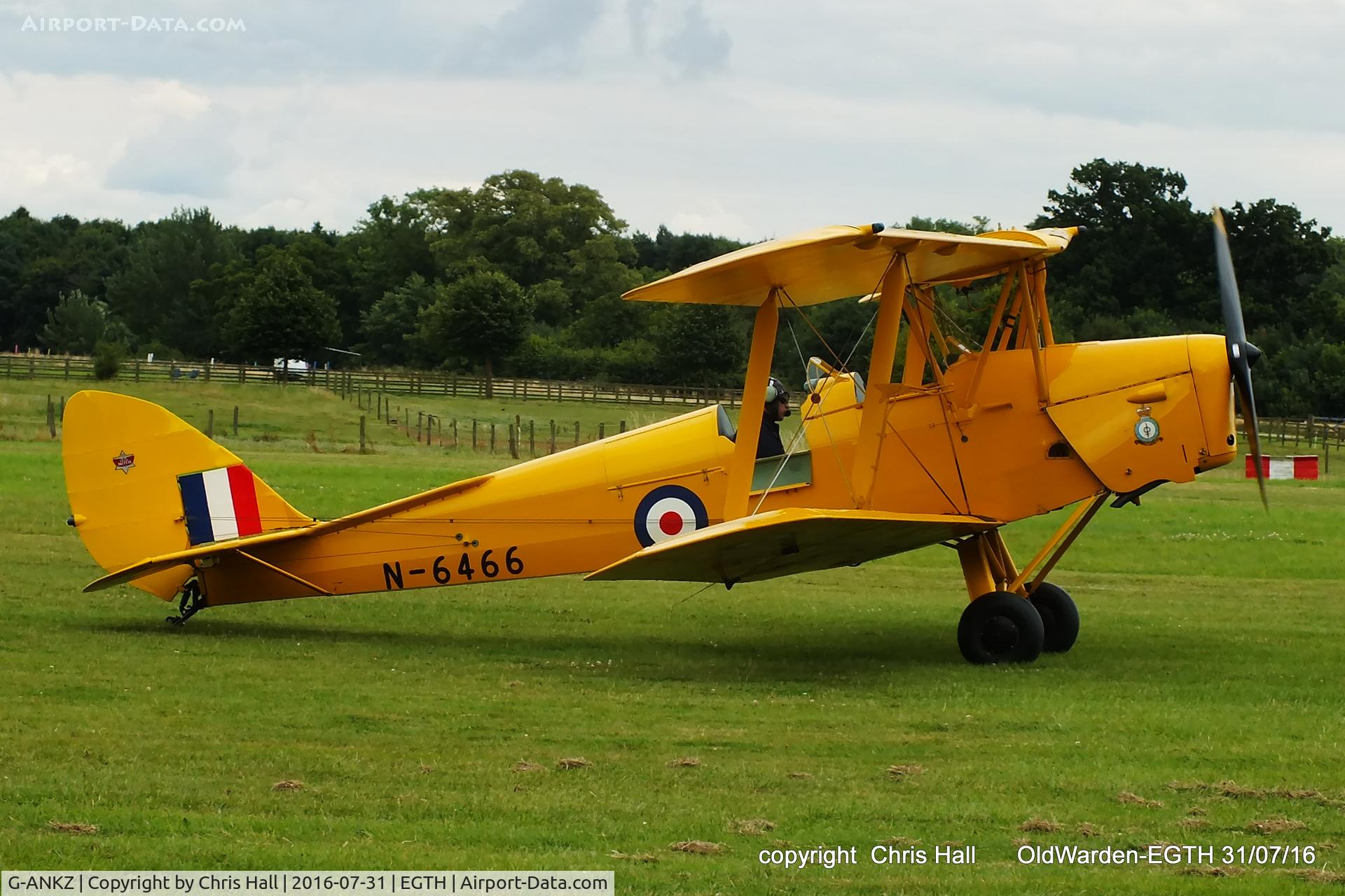 G-ANKZ, 1938 De Havilland DH-82A Tiger Moth II C/N 3803, 