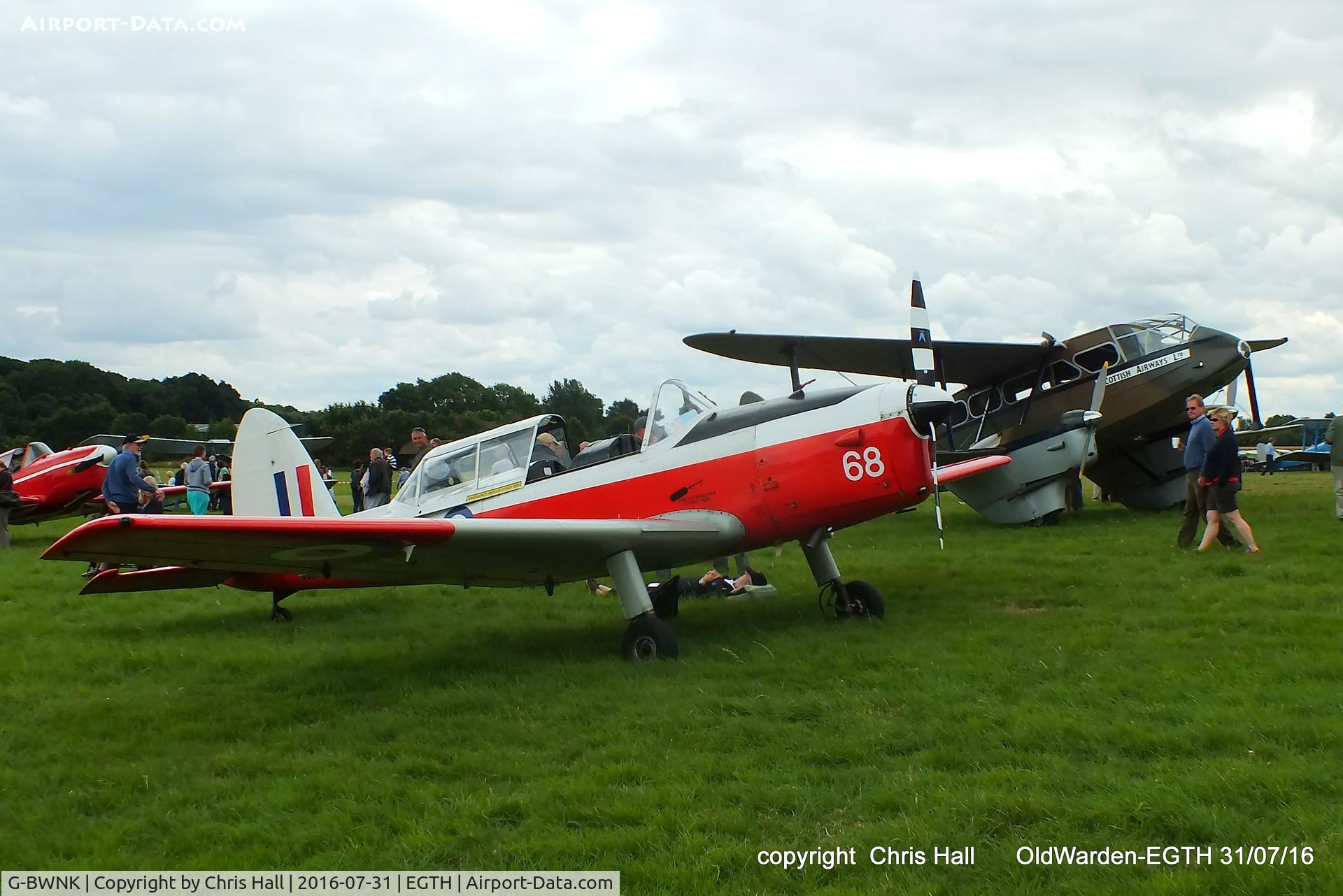 G-BWNK, 1951 De Havilland DHC-1 Chipmunk T.10 C/N C1/0317, 