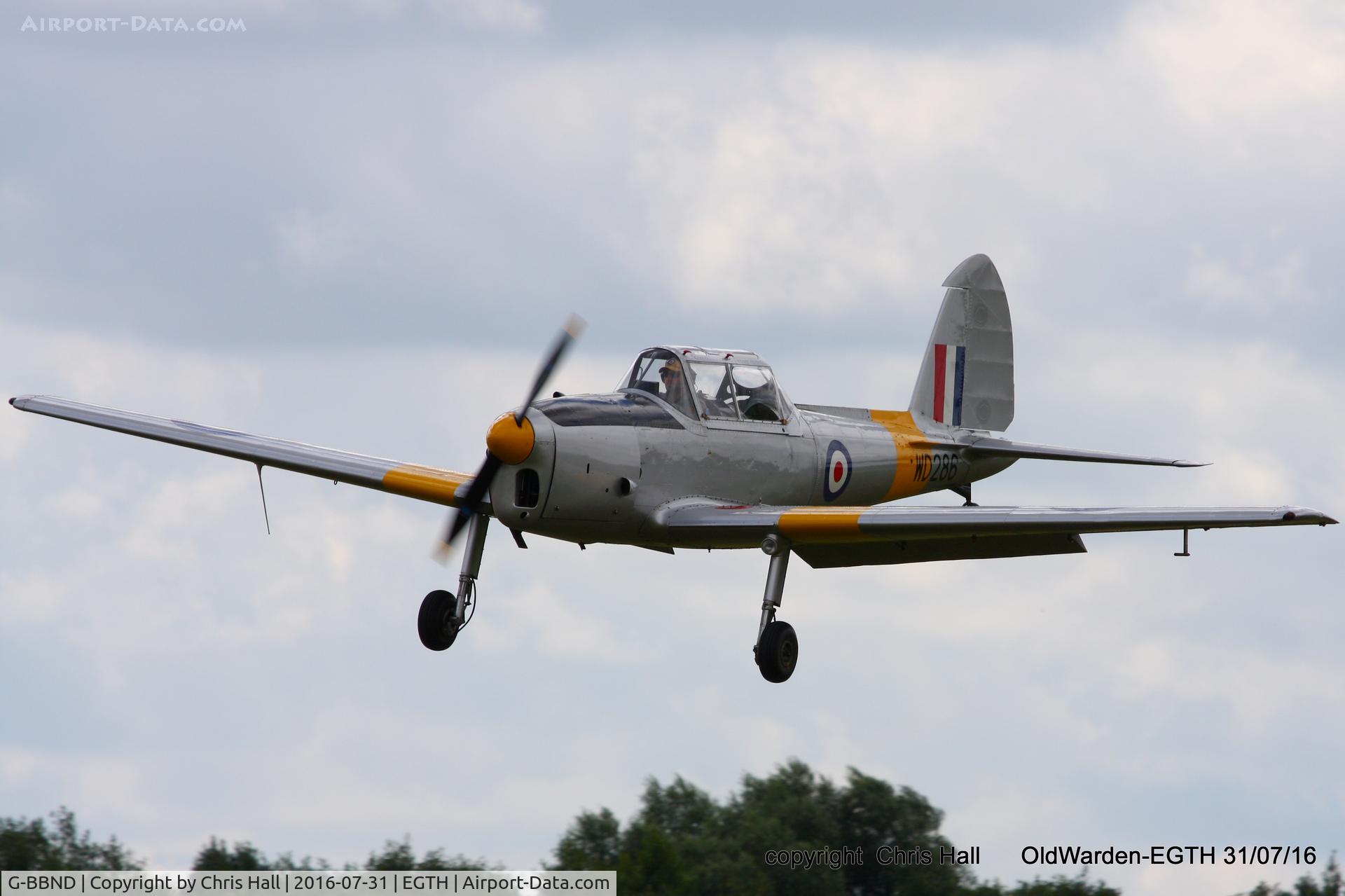 G-BBND, 1950 De Havilland DHC-1 Chipmunk T.10 C/N C1/0225, 