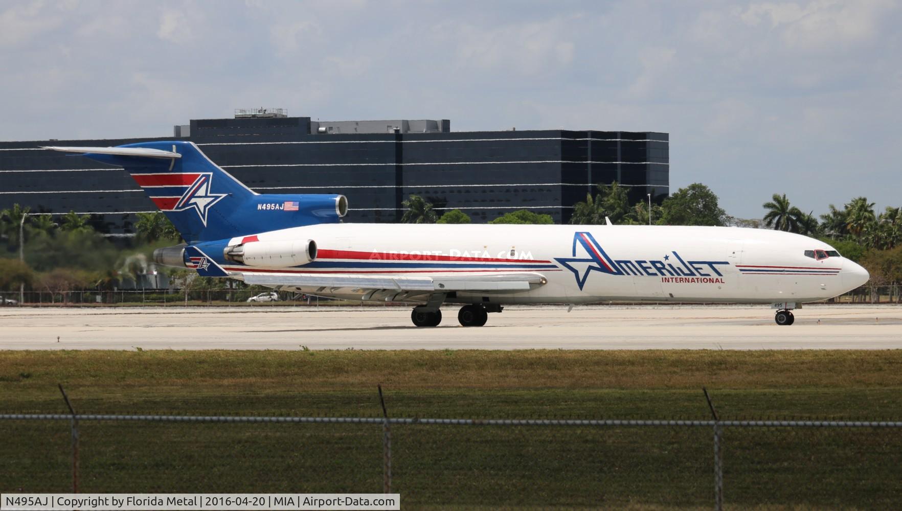 N495AJ, 1975 Boeing 727-233F C/N 20937, Amerijet