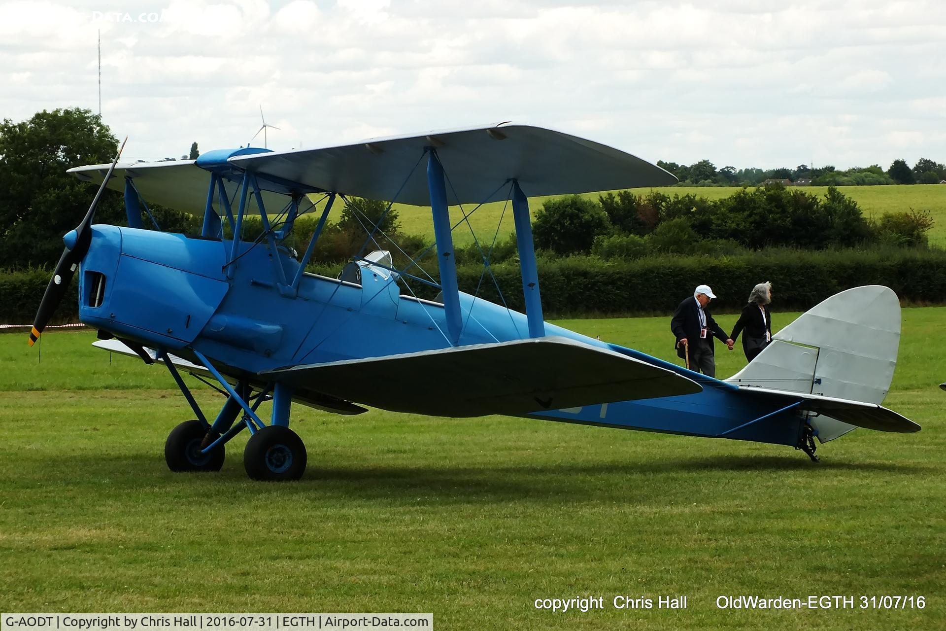 G-AODT, 1940 De Havilland DH-82A Tiger Moth II C/N 83109, 