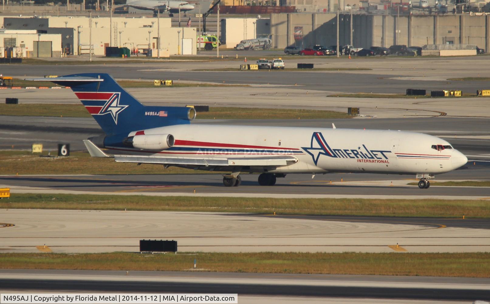 N495AJ, 1975 Boeing 727-233F C/N 20937, Amerijet