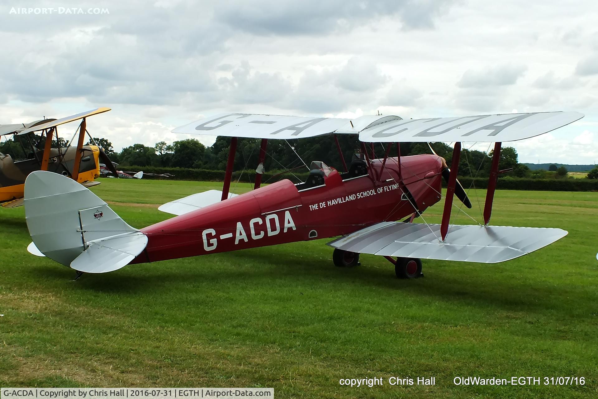 G-ACDA, 1934 De Havilland DH-82A Tiger Moth II C/N 3175, 
