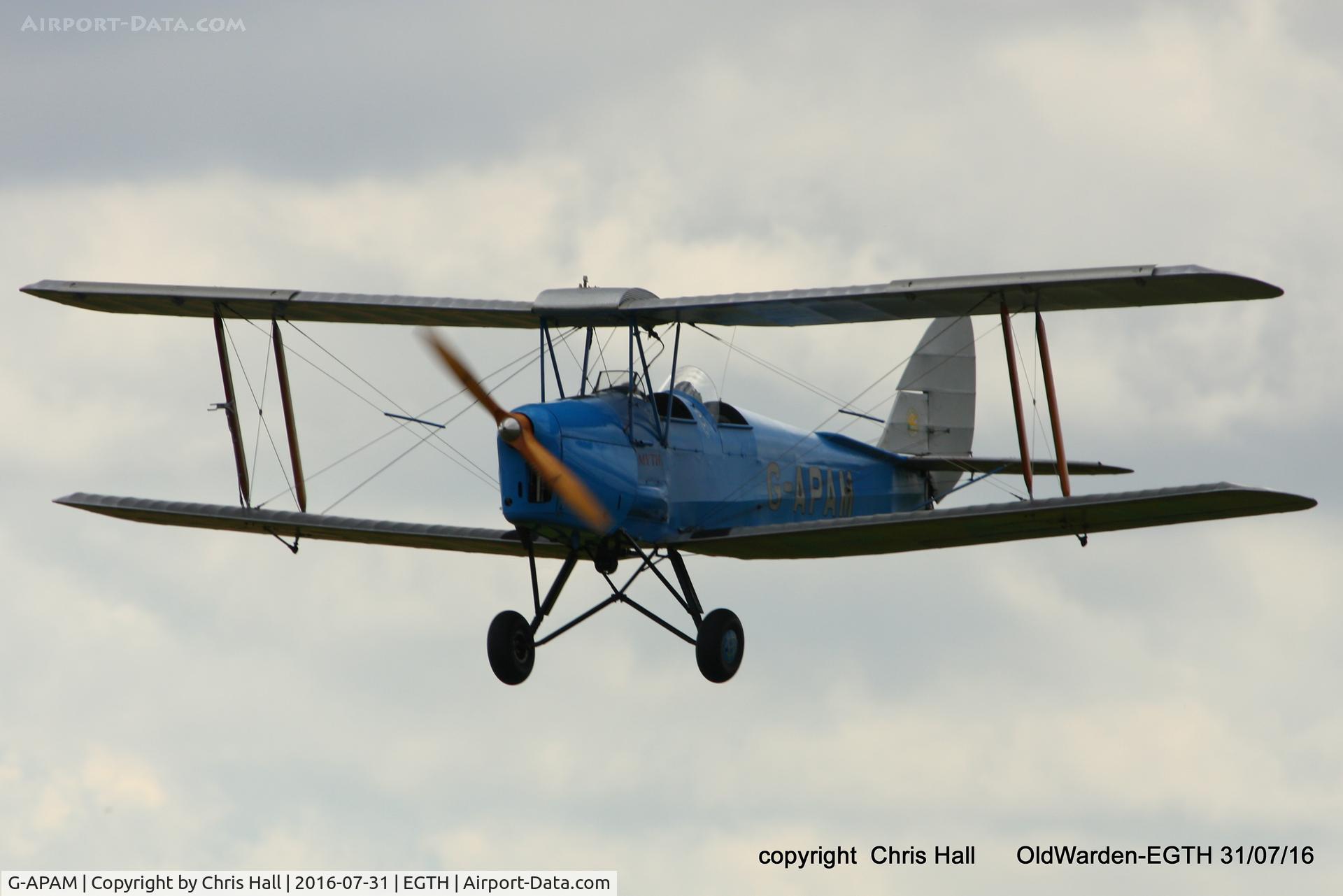 G-APAM, 1939 De Havilland DH-82A Tiger Moth II C/N 3874, 
