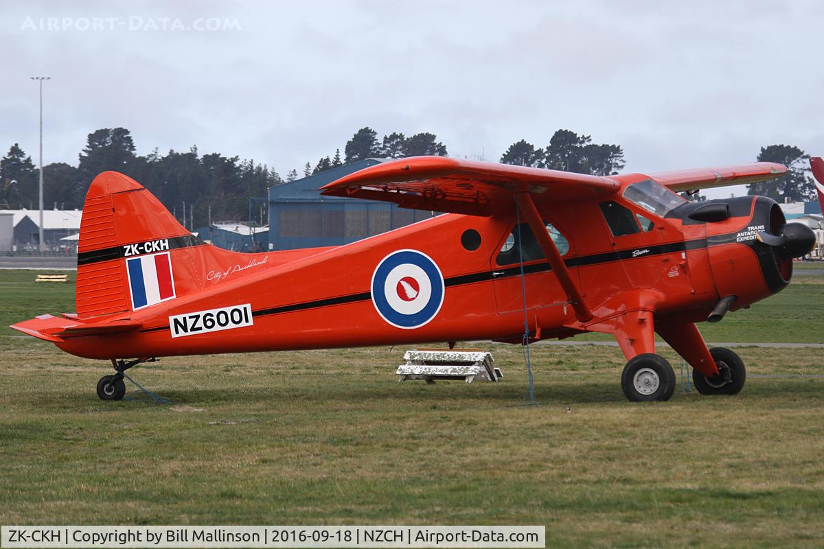 ZK-CKH, De Havilland Canada DHC-2 Beaver C/N 25, first NEW DH2 exported from Canada