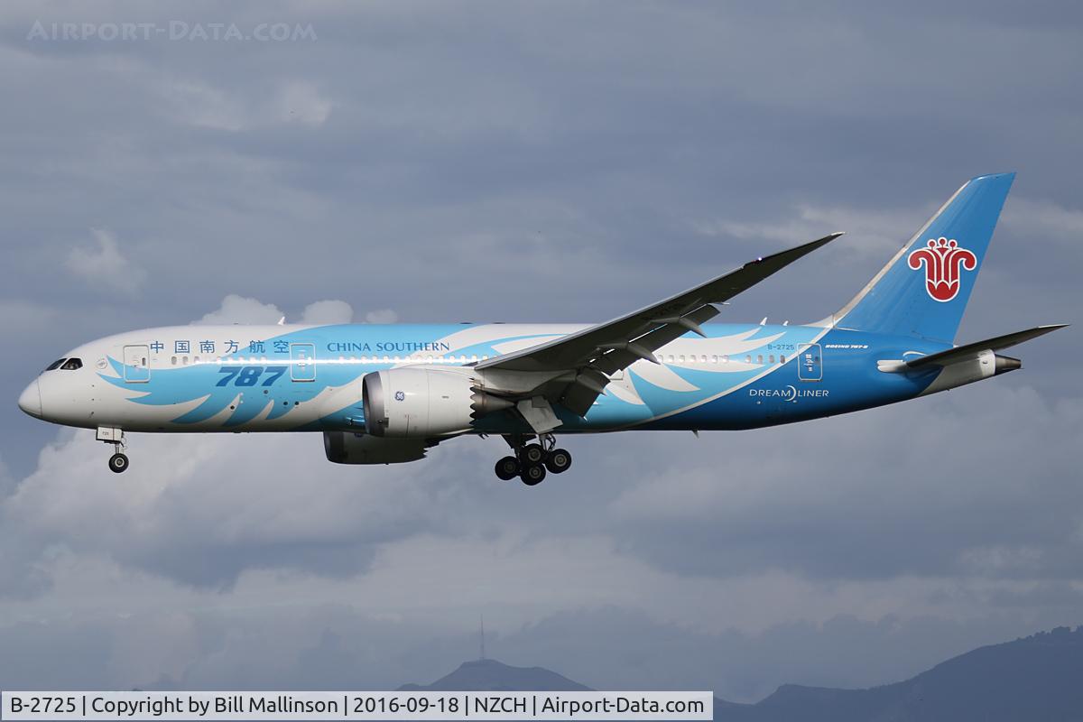 B-2725, 2012 Boeing 787-8 Dreamliner Dreamliner C/N 34923, CZ617 from CAN