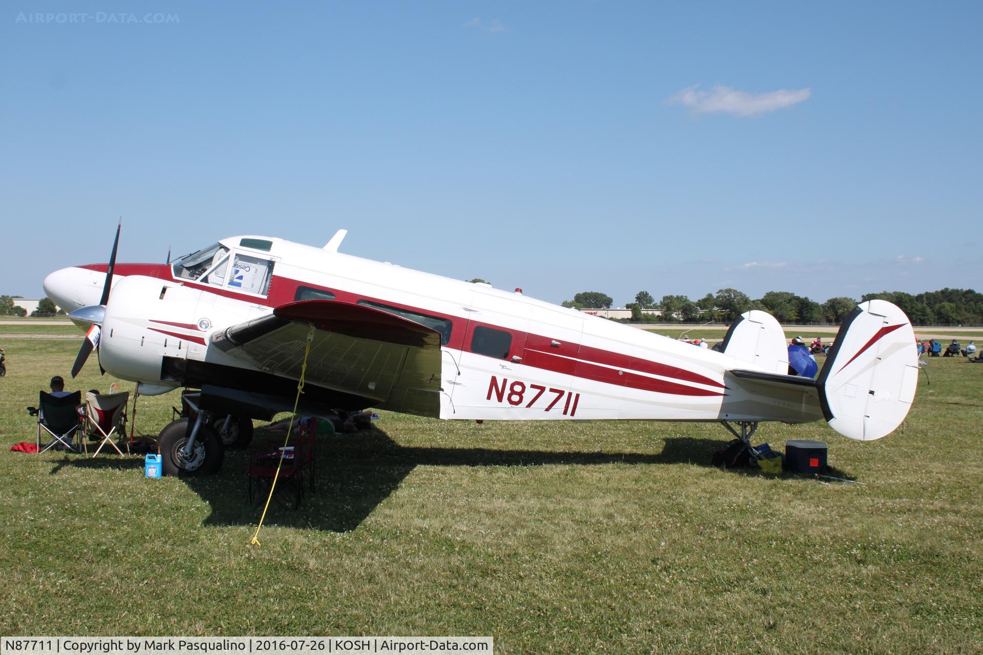 N87711, 1963 Beech H-18 C/N BA-650, Beech H18
