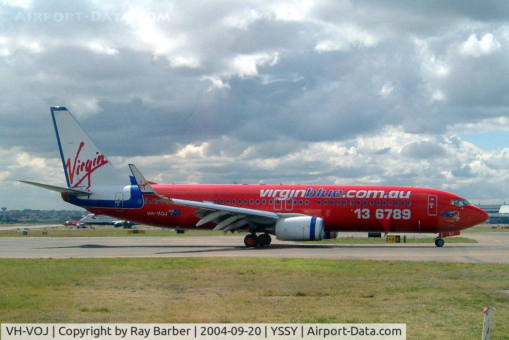 VH-VOJ, Boeing 737-81Q C/N 30787, Boeing 737-81Q [30787] (Virgin Blue) Sydney-Kingsford Smith Int'l~VH 20/09/2004