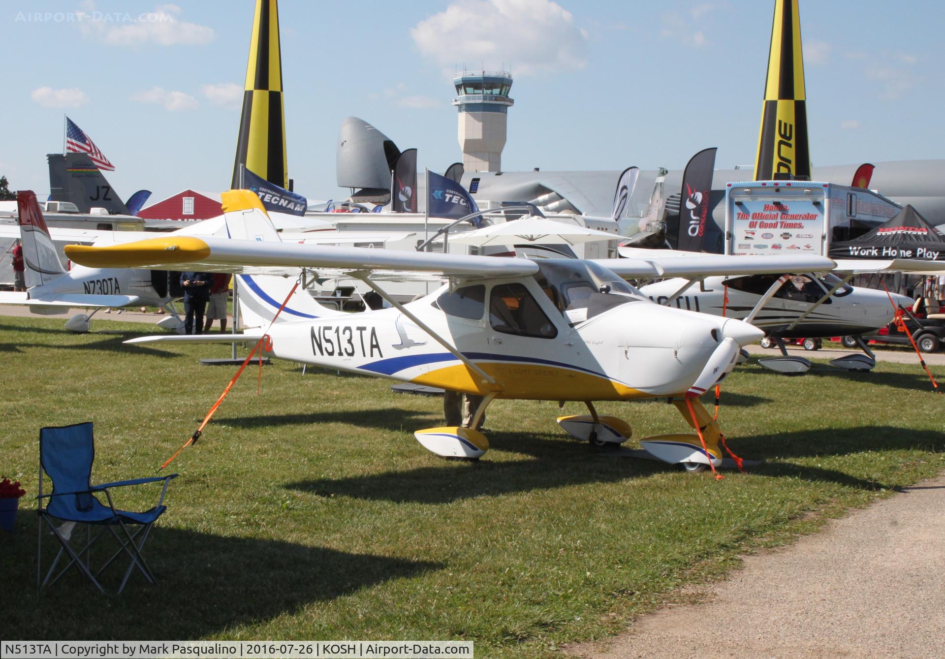 N513TA, 2014 Tecnam P-92 Eaglet C/N 1513, Tecnam P92 Eaglet