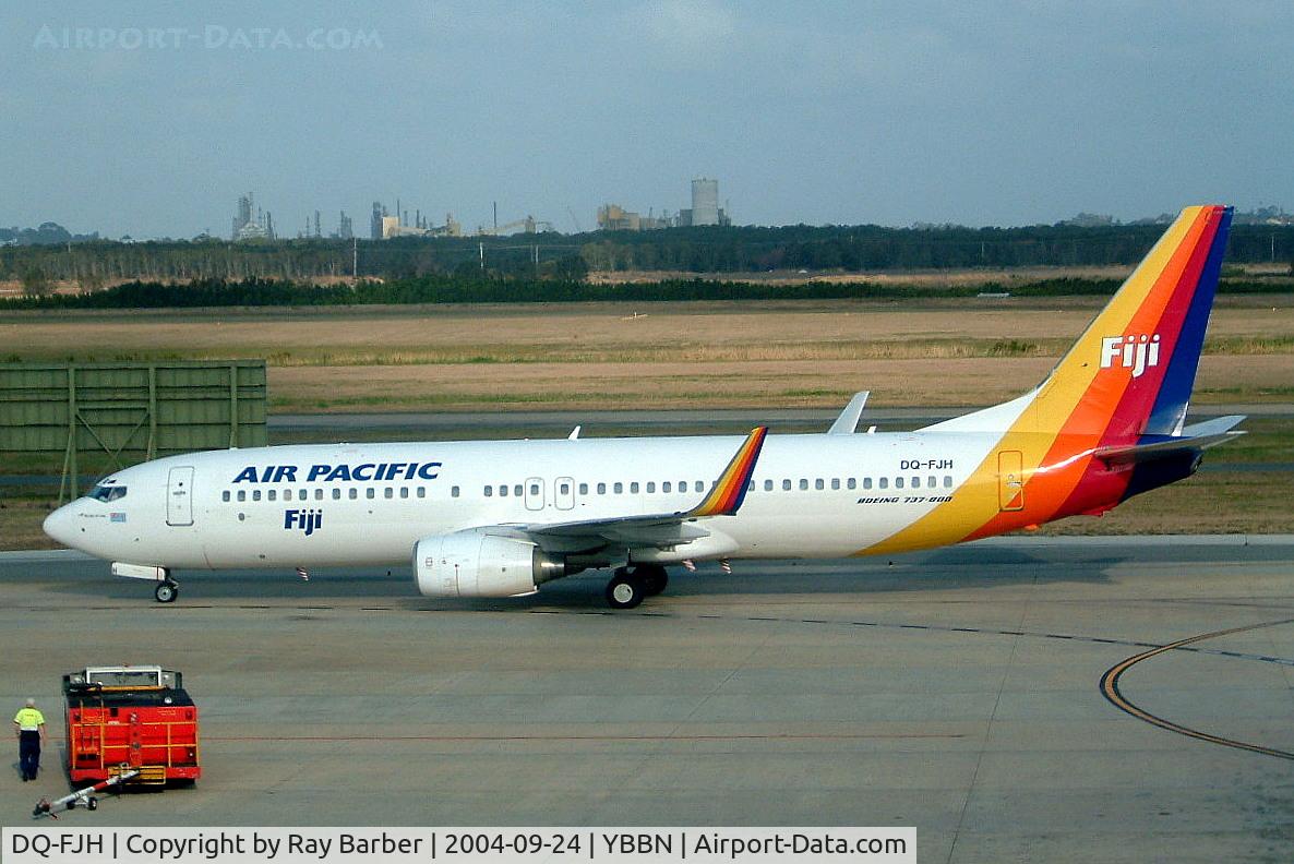 DQ-FJH, 1999 Boeing 737-8X2 C/N 29969, Boeing 737-8X2 [29969] (Fiji Airways) Brisbane Int'l~VH 24/09/2004