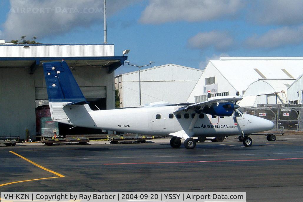 VH-KZN, 1979 De Havilland Canada DHC-6-320 Twin Otter C/N 652, De Havilland Canada DHC-6-300 Twin Otter [652] (Aeropelican Air Services) Sydney-Kingsford Smith Int'l~VH 20/09/2004