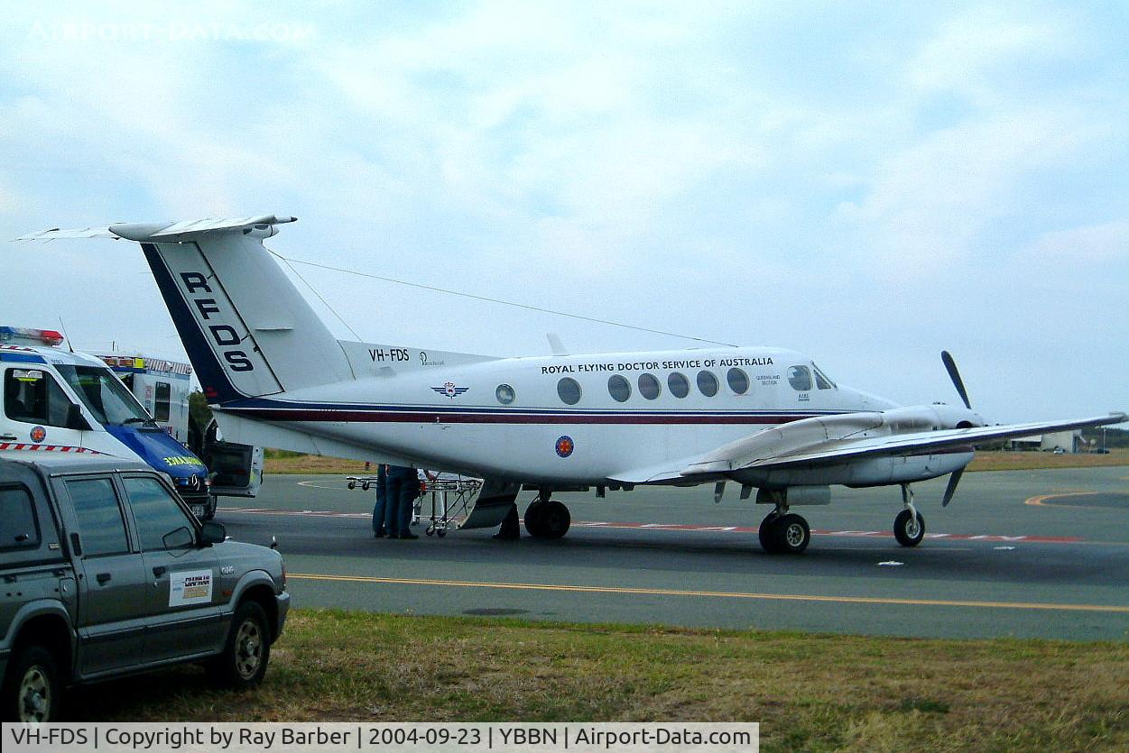 VH-FDS, 1983 Beech B200C Super King Air King Air C/N BL-68, Beech B200C Super King Air [BL-68] (Royal Flying Doctor Service) Brisbane Int'l~VH 23/09/2004