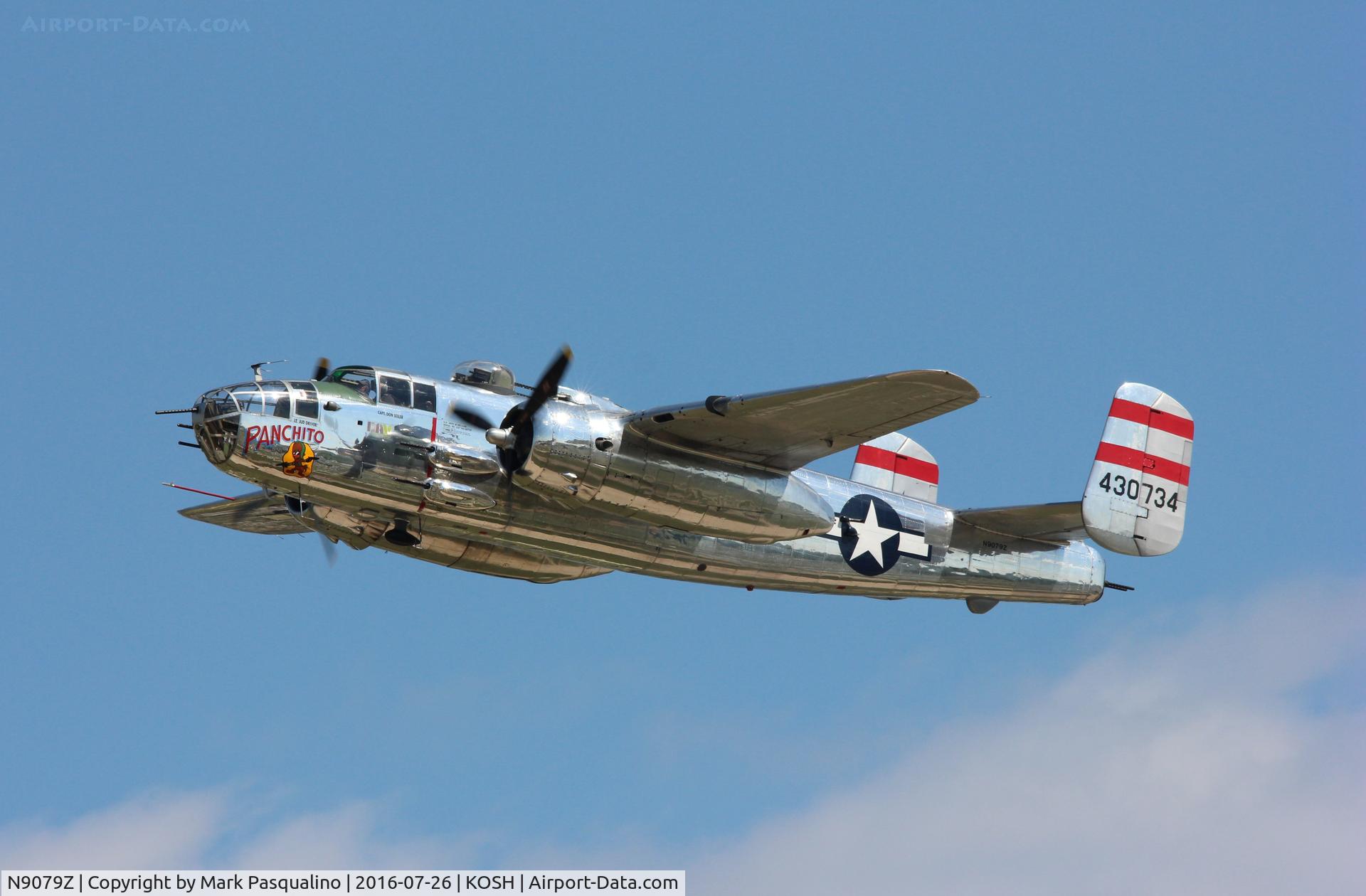 N9079Z, 1944 North American TB-25N Mitchell C/N 108-34009, North American TB-25N