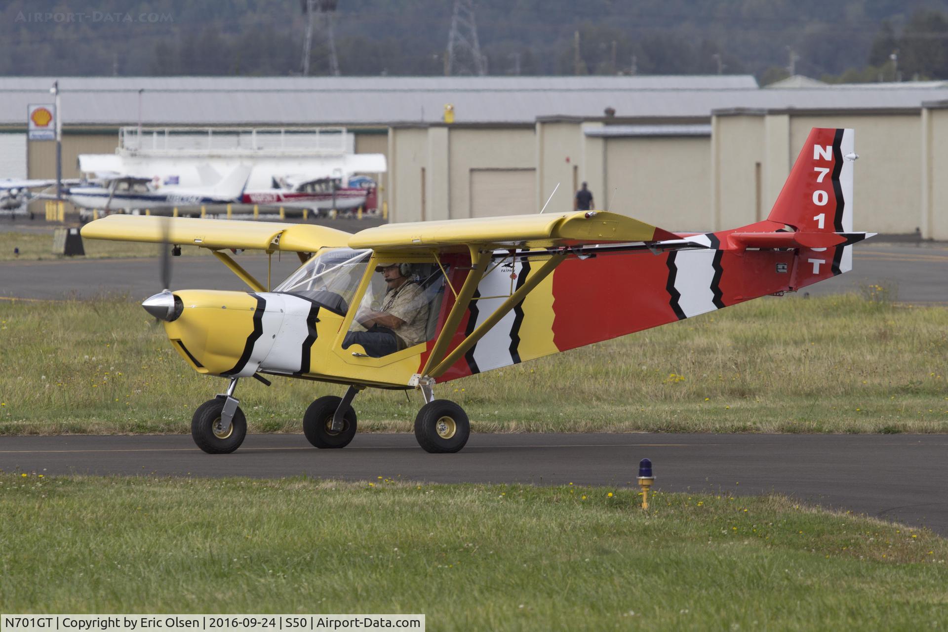 N701GT, 2015 Zenith STOL CH-701 C/N 7-7151, Zenith about to depart S50