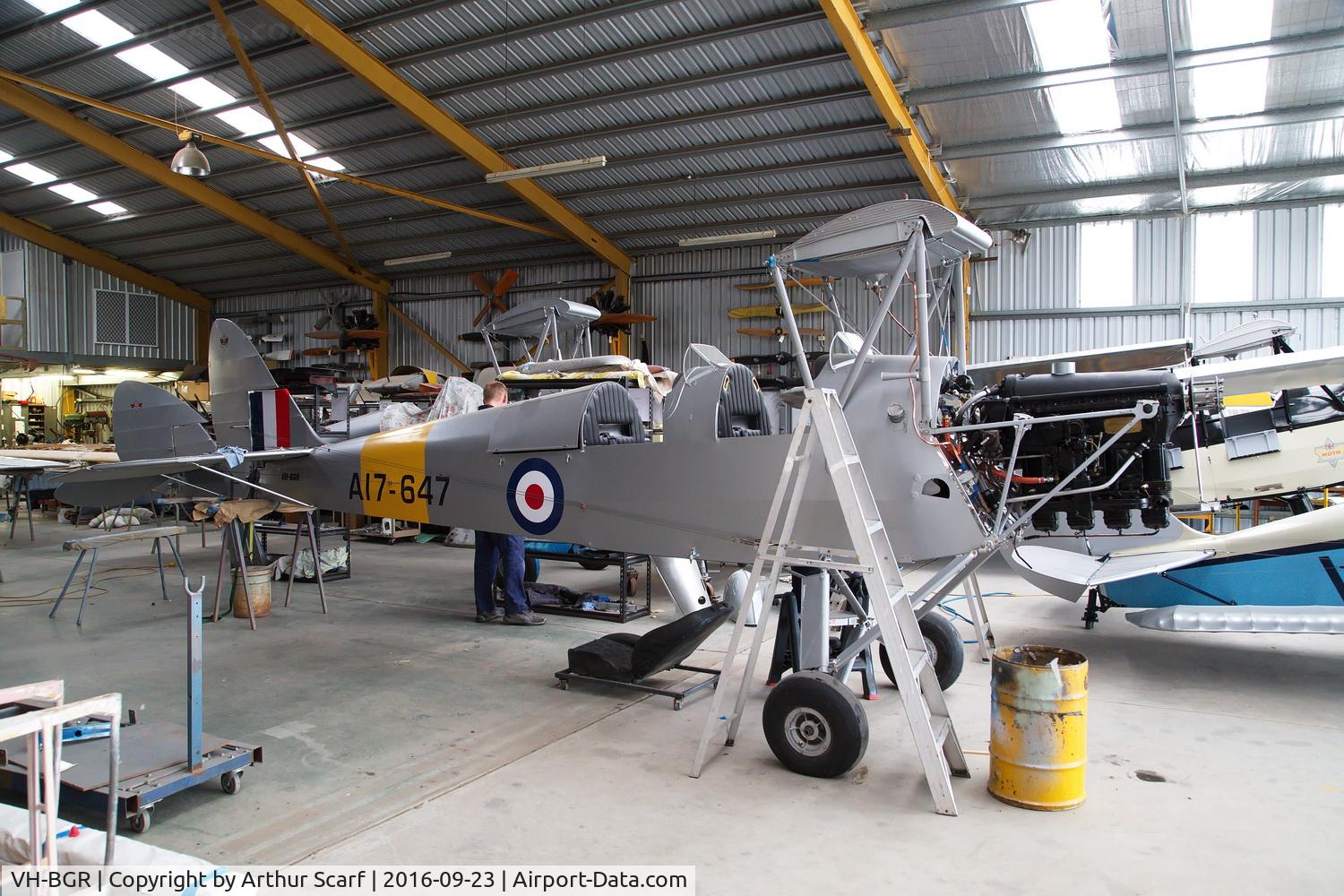 VH-BGR, 1942 De Havilland Australia DH-82A Tiger Moth C/N DHA47, Luskintyre NSW