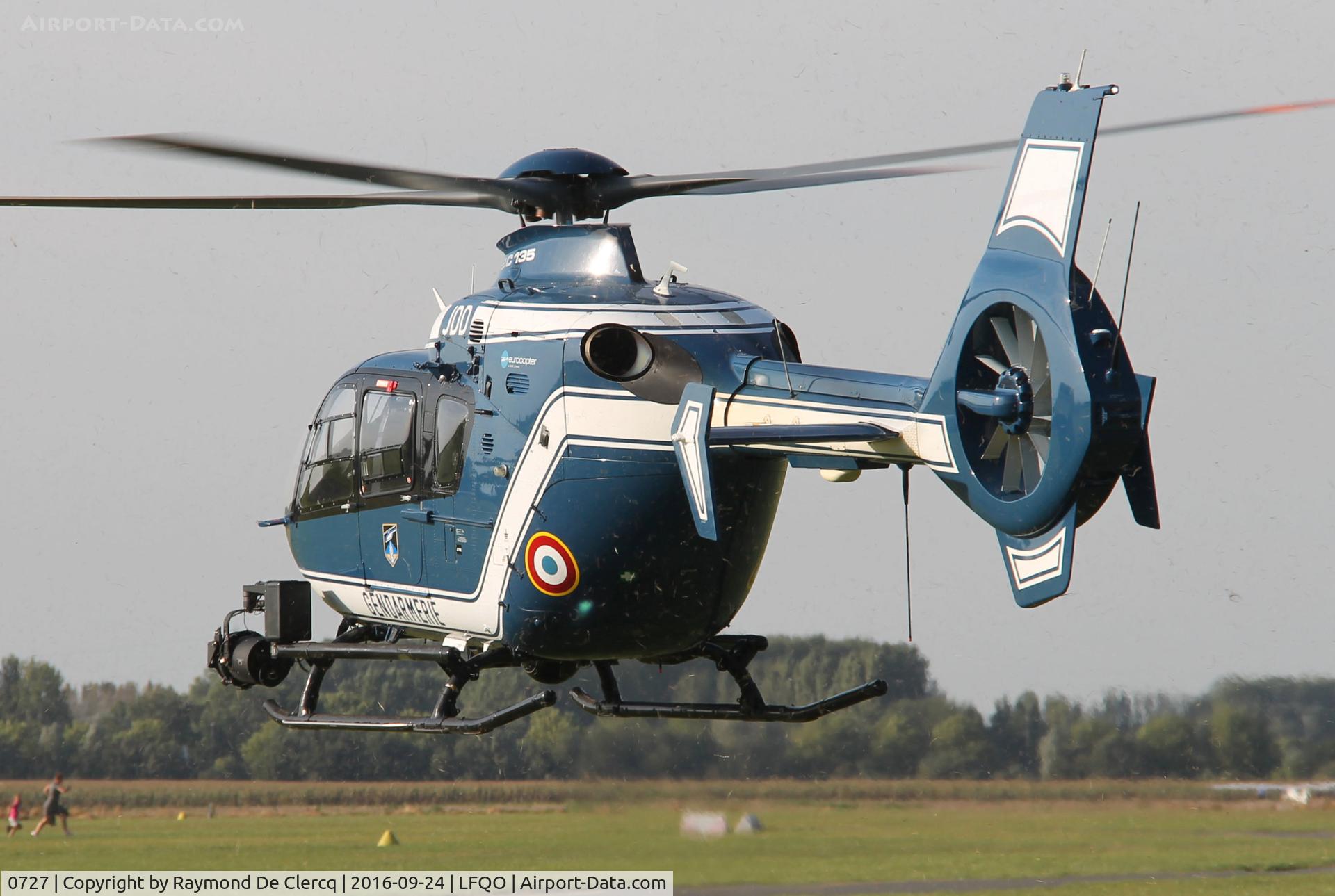 0727, 2009 Eurocopter EC-135T-2 C/N 0727, At Lille-Marcq.