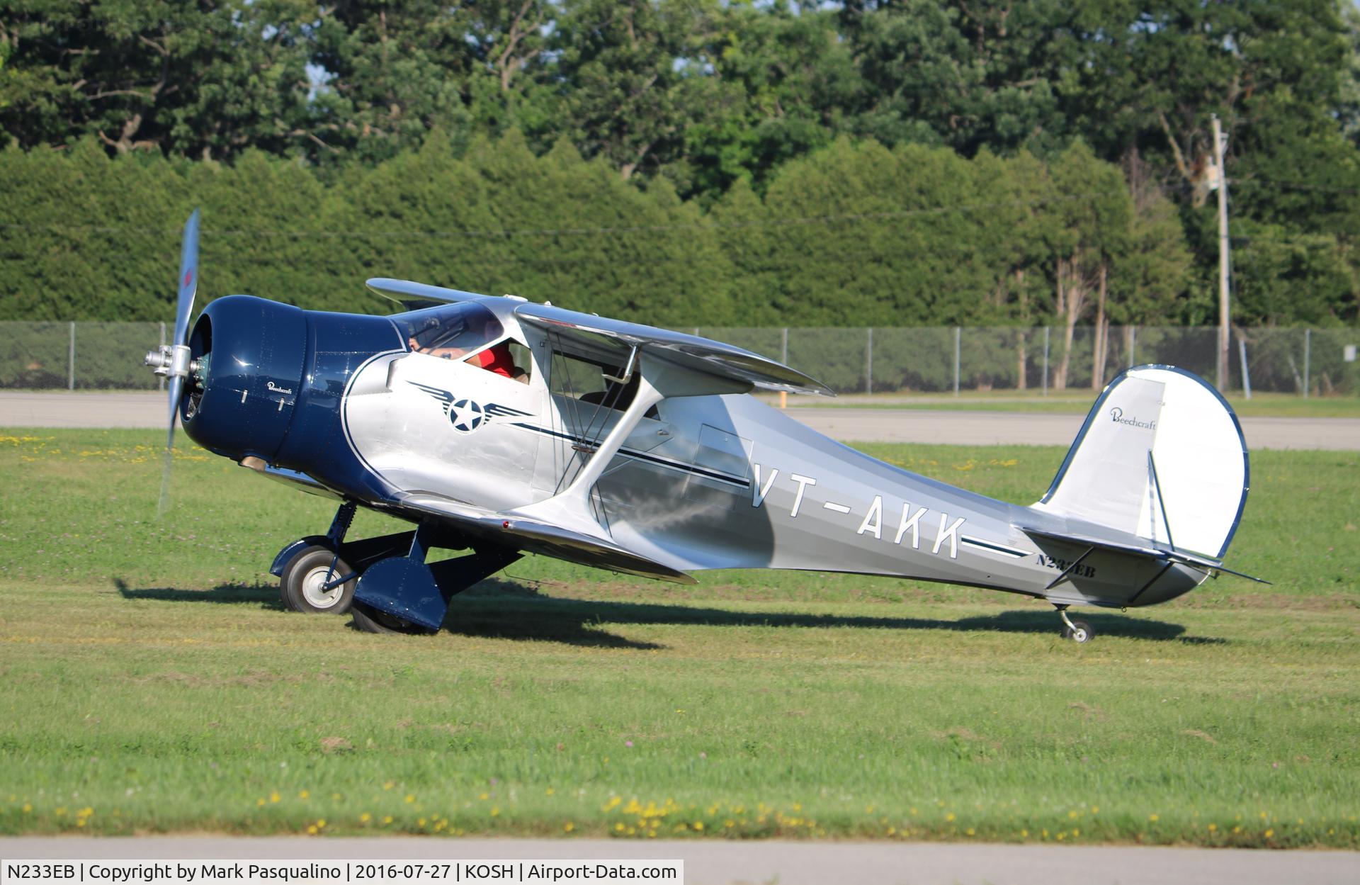 N233EB, 1938 Beech E17B C/N 233, Beech E17B